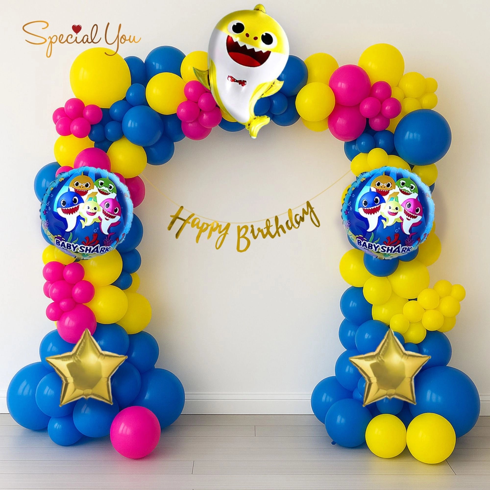 Baby Shark Birthday Decor