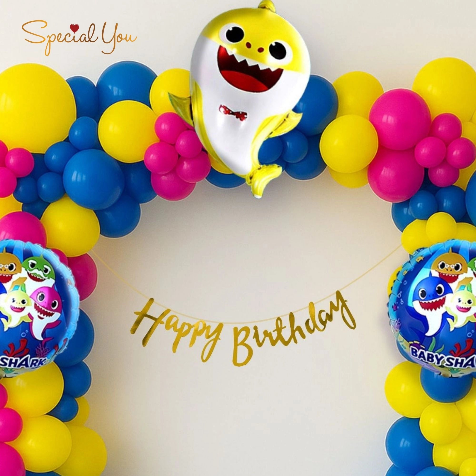 Baby Shark Birthday Decor