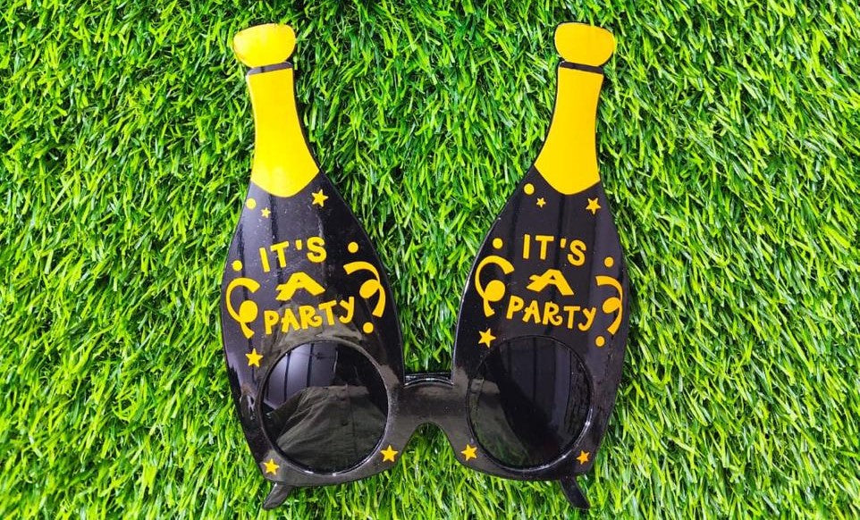 Bottle Shaped It's a Party Goggles
