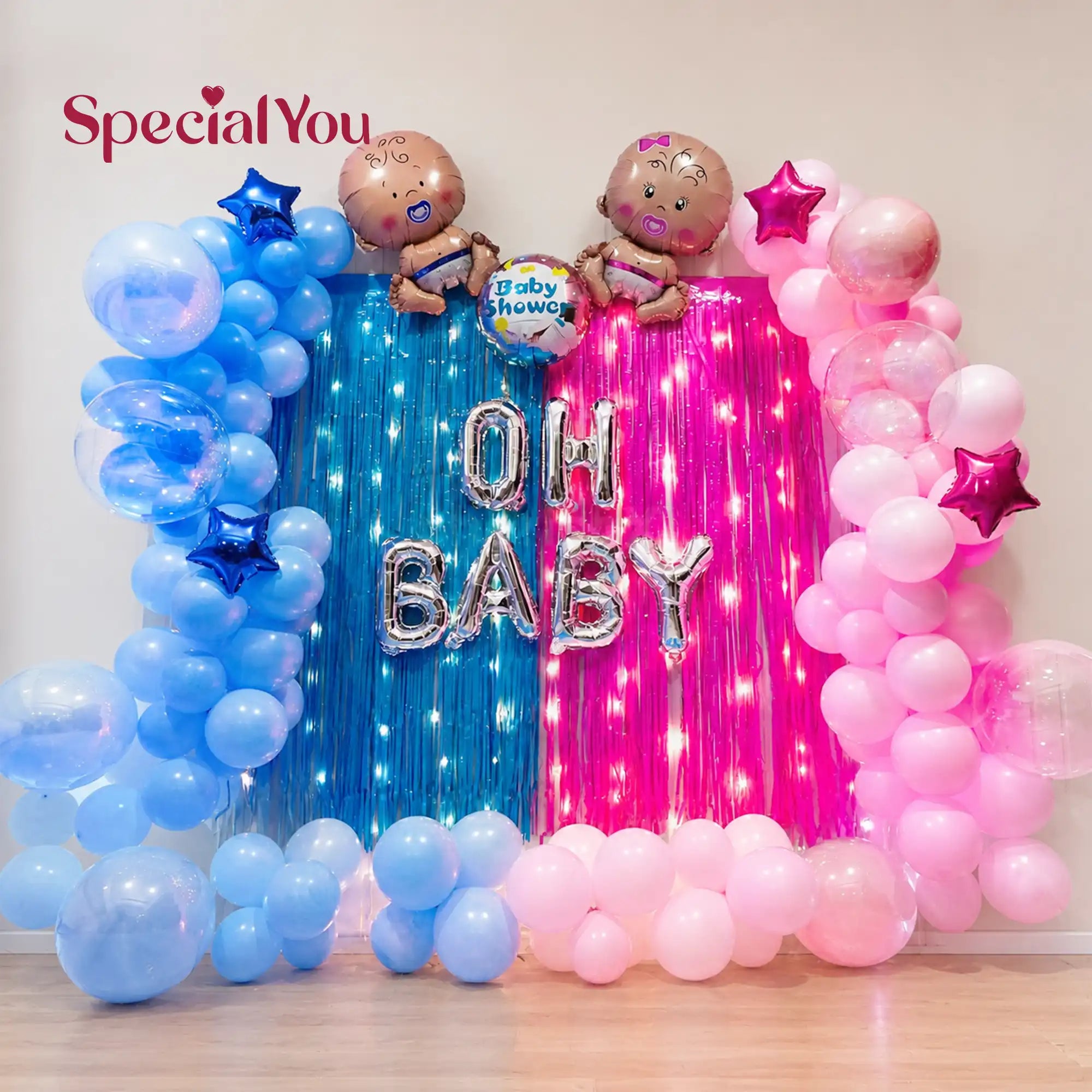 OH Baby Theme Balloon Decoration