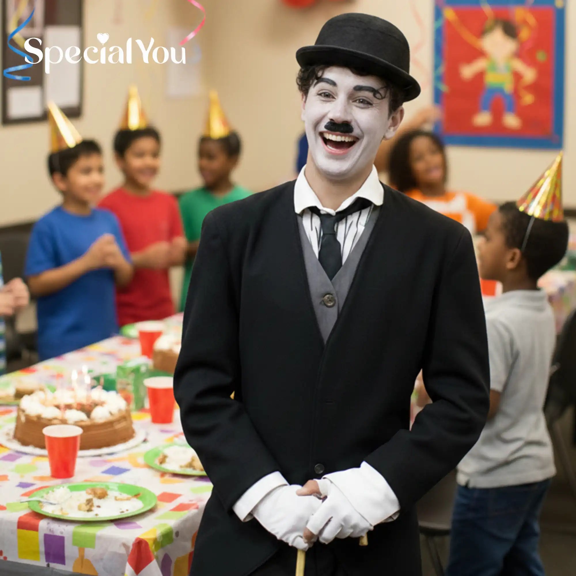 Charlie Chaplin For Kids Party