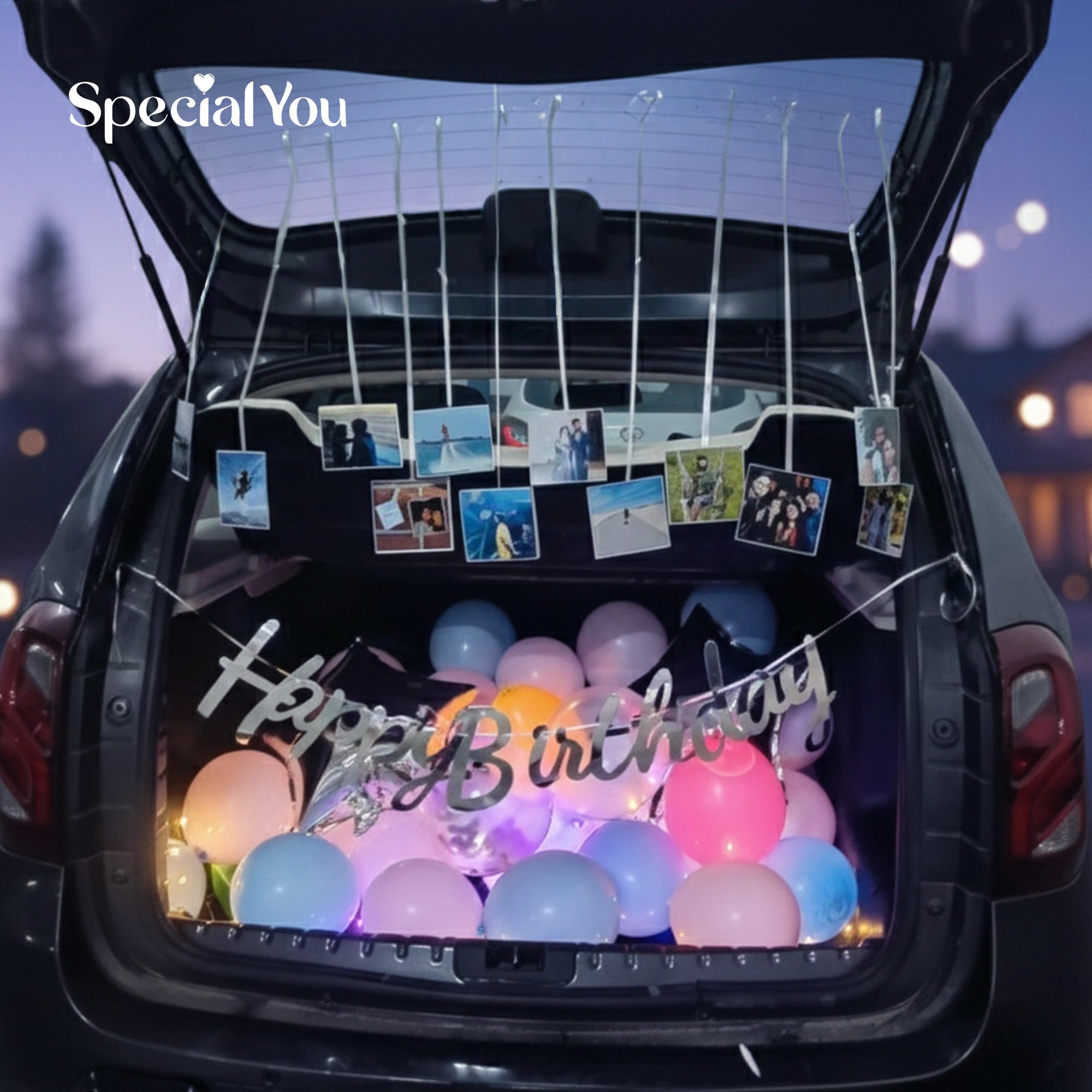 Car Boot Birthday Decor