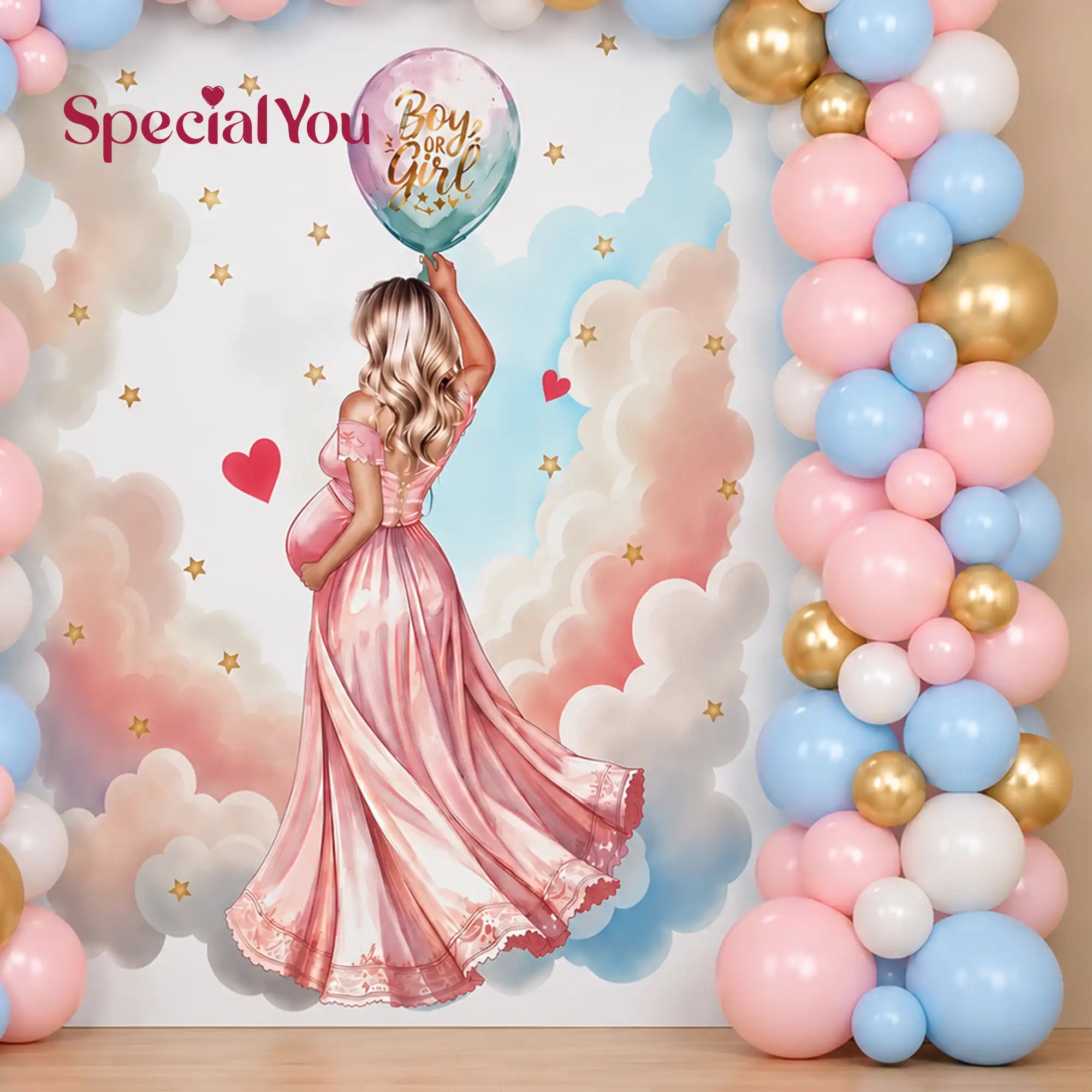 Princess Theme Baby Shower Decoration