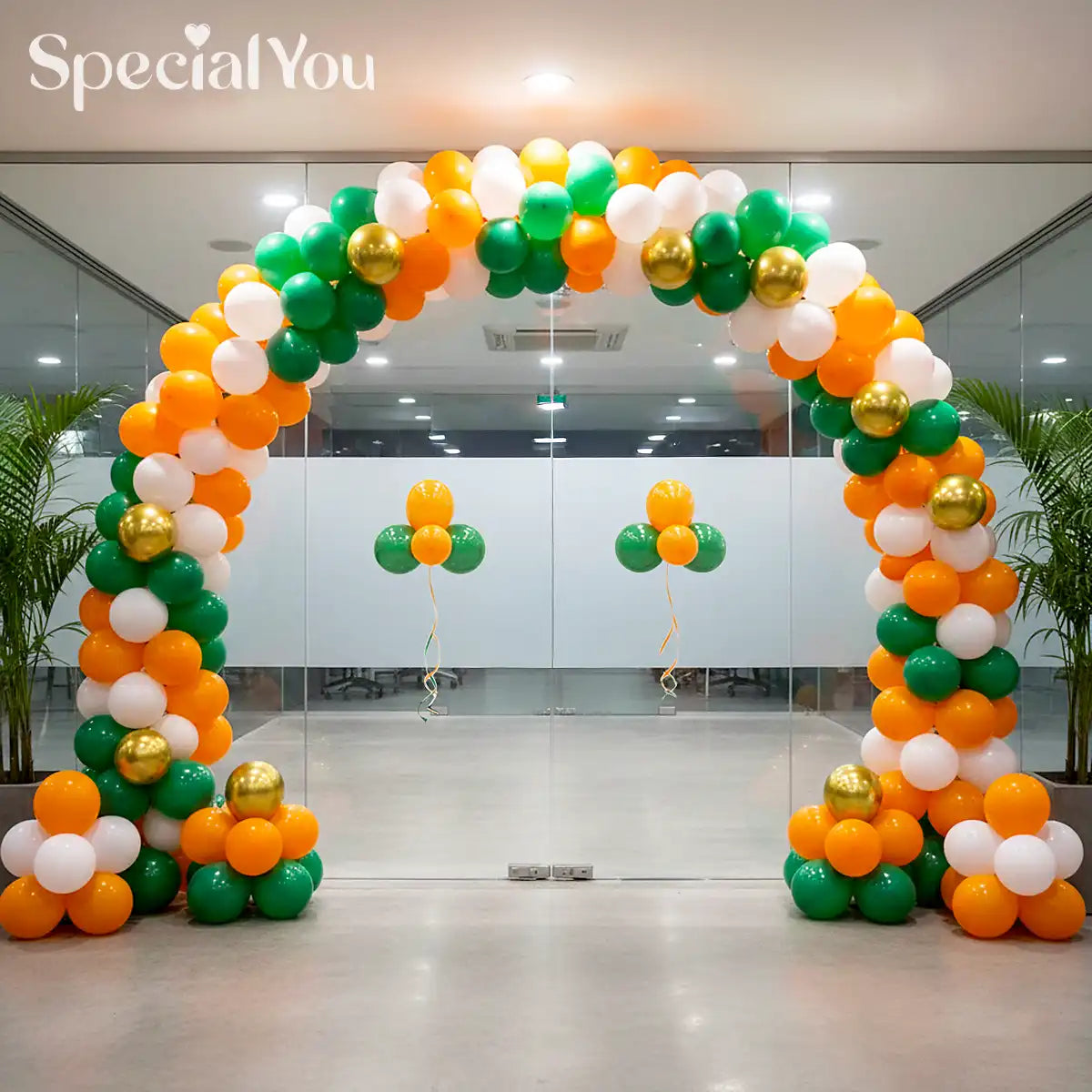 Tricolour Pride Office Decor