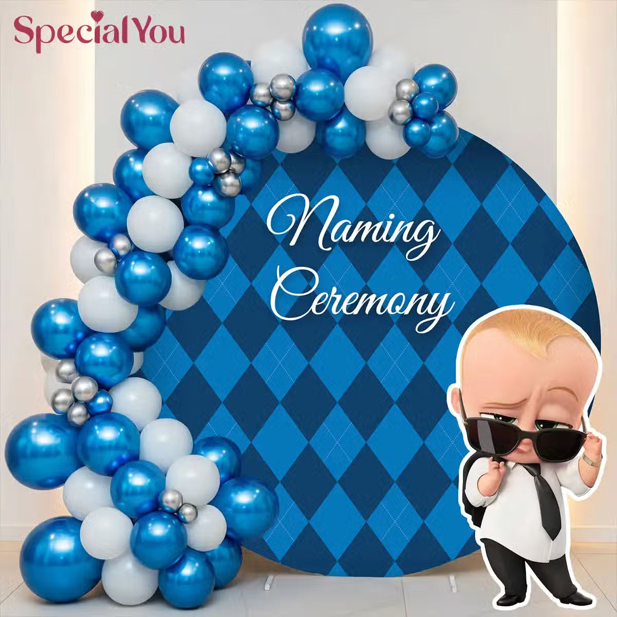 Boss Baby Naming Ceremony Decor