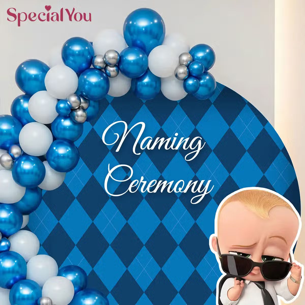 Boss Baby Naming Ceremony Decor