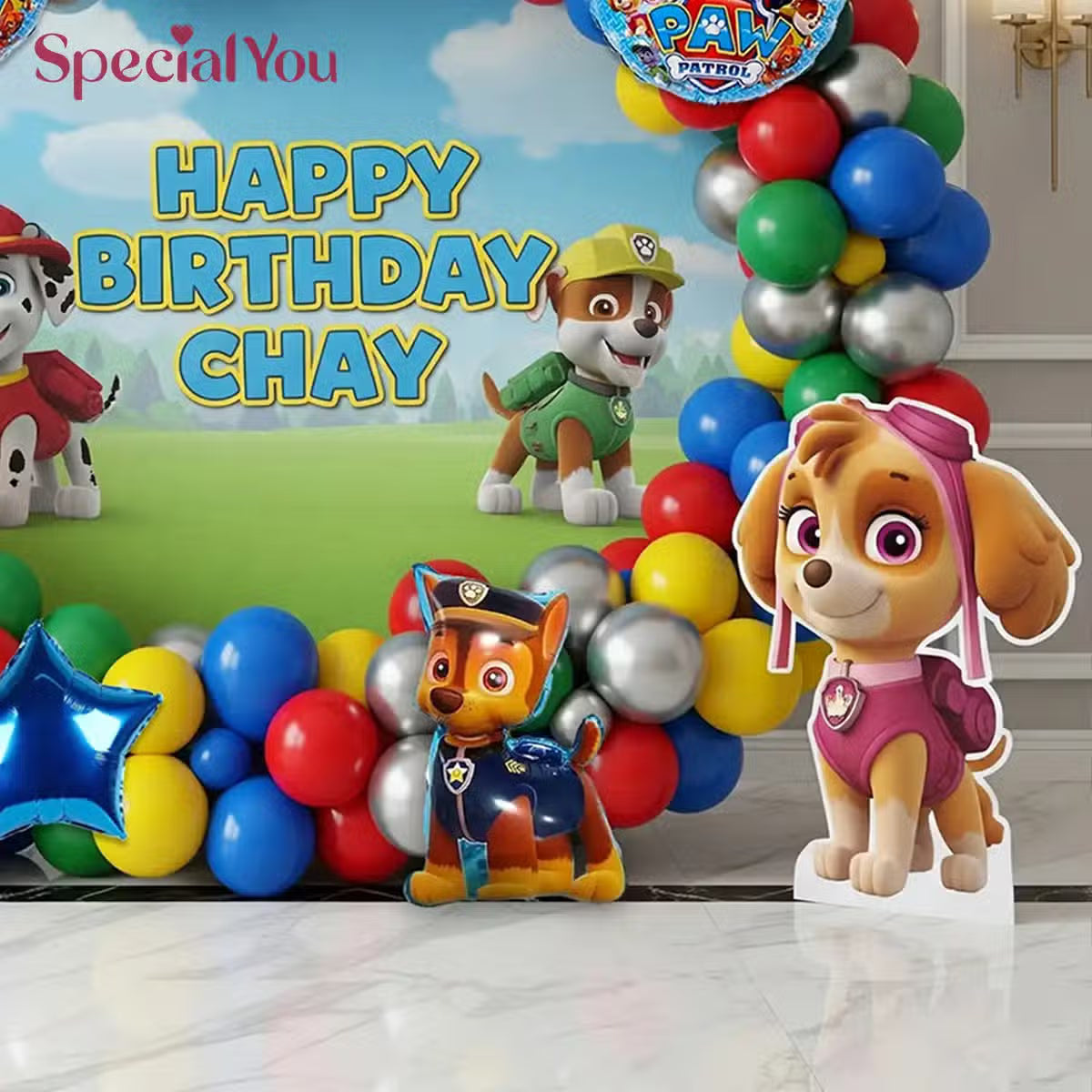 Paw Patrol Ring Balloon Decor