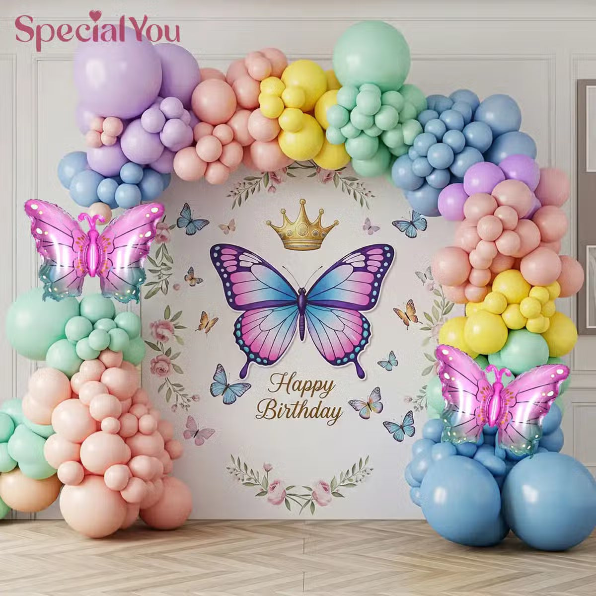 Butterfly Theme Birthday Decoration