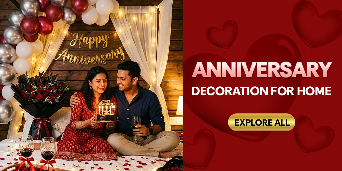 Simple Anniversary Decoration Ideas at Home