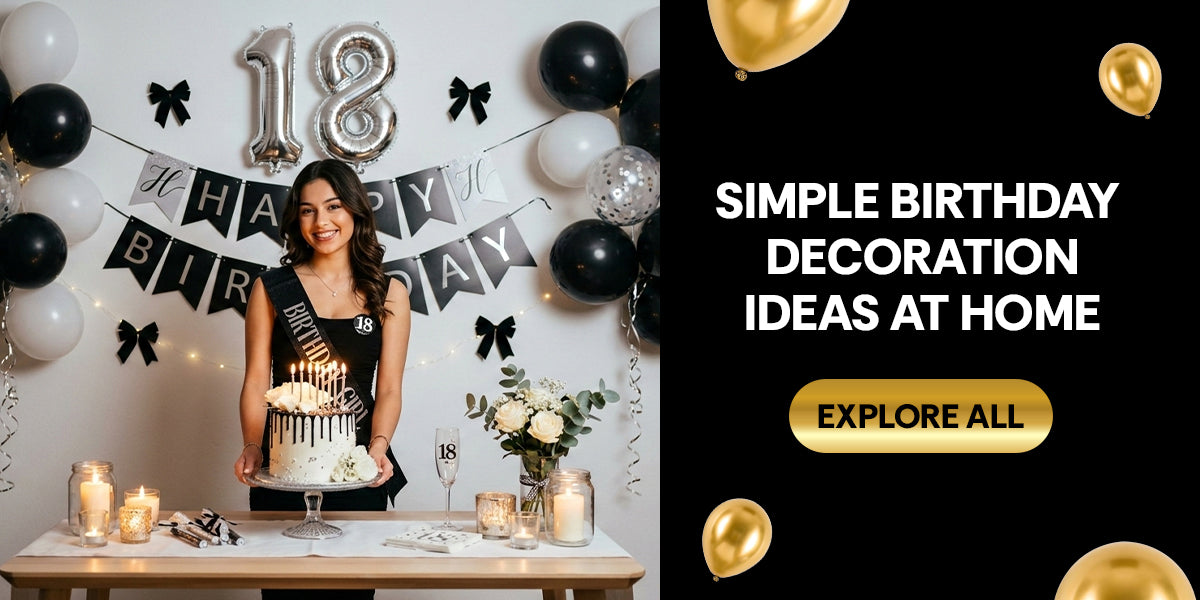 Simple Birthday Decoration Ideas at Home