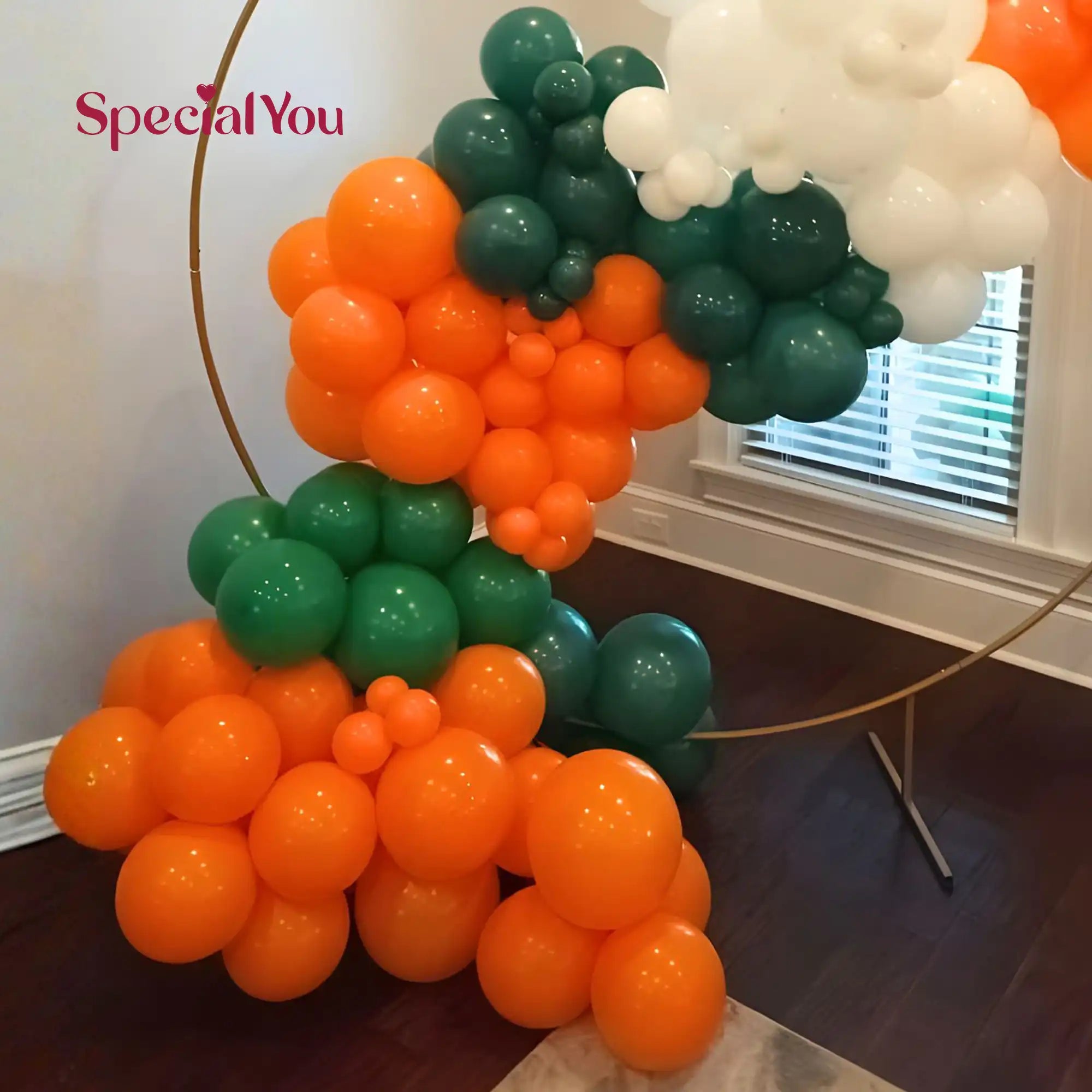 Tricolor Pride Balloon Ring Decor