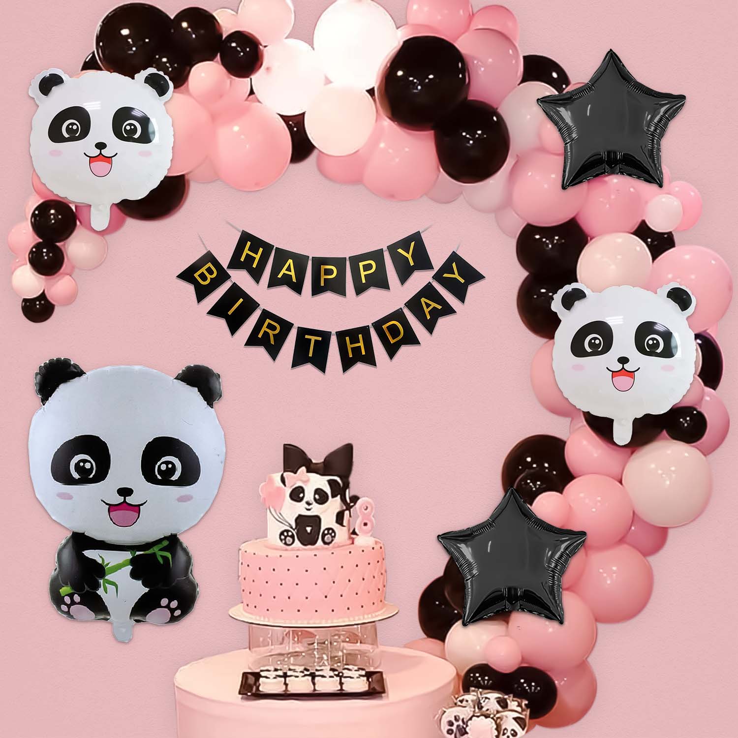 panda theme decoration