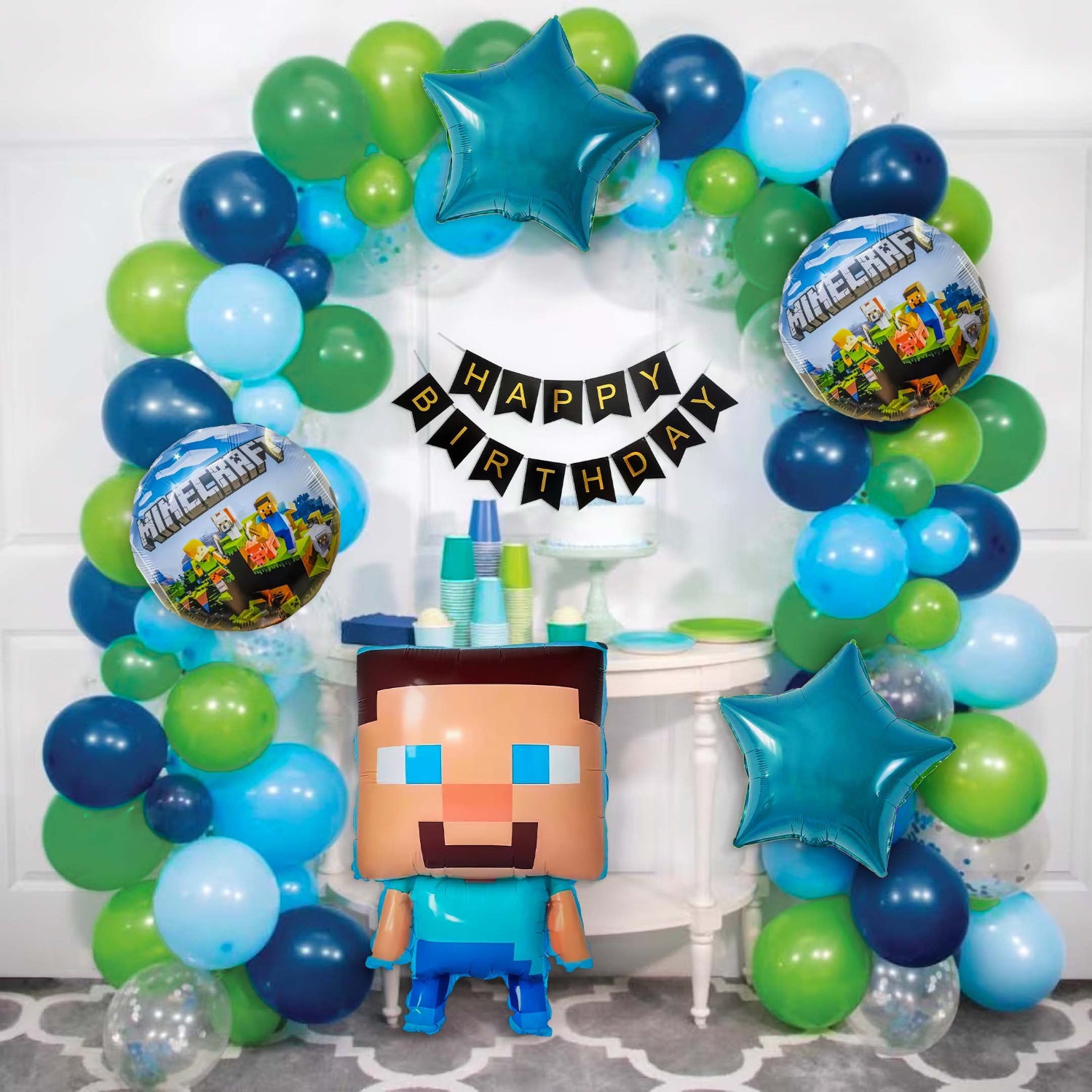 Minecraft Theme Birthday party