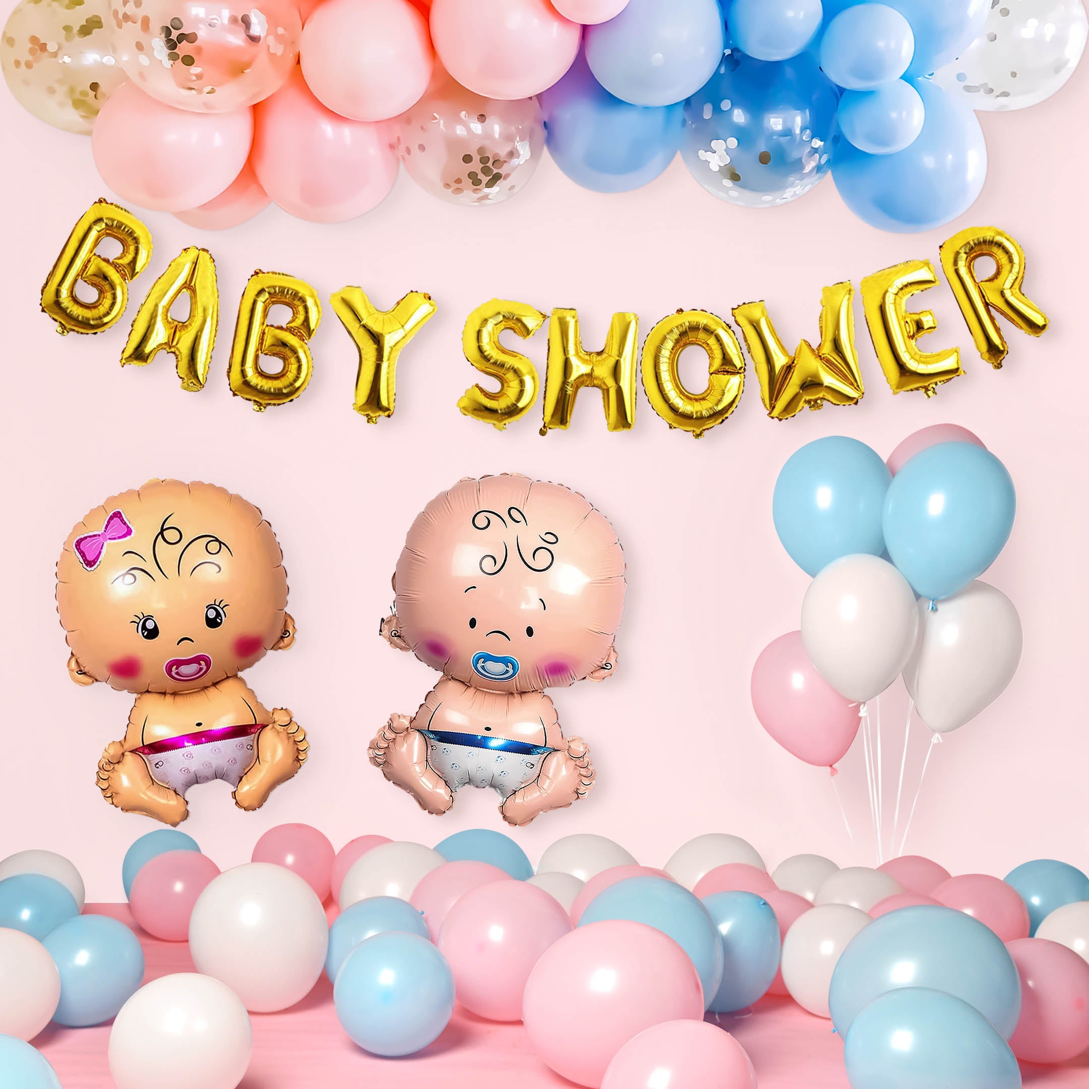 Discount baby shop shower tableware