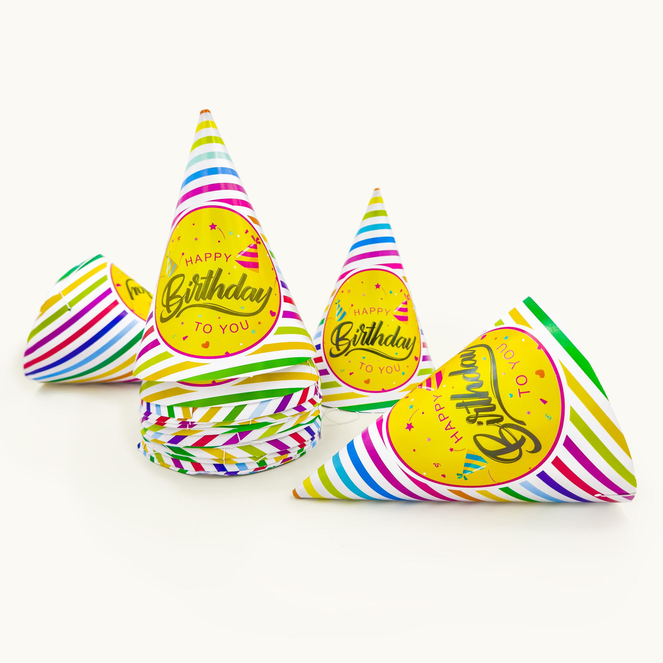 Multicolor Stylish Party Hats