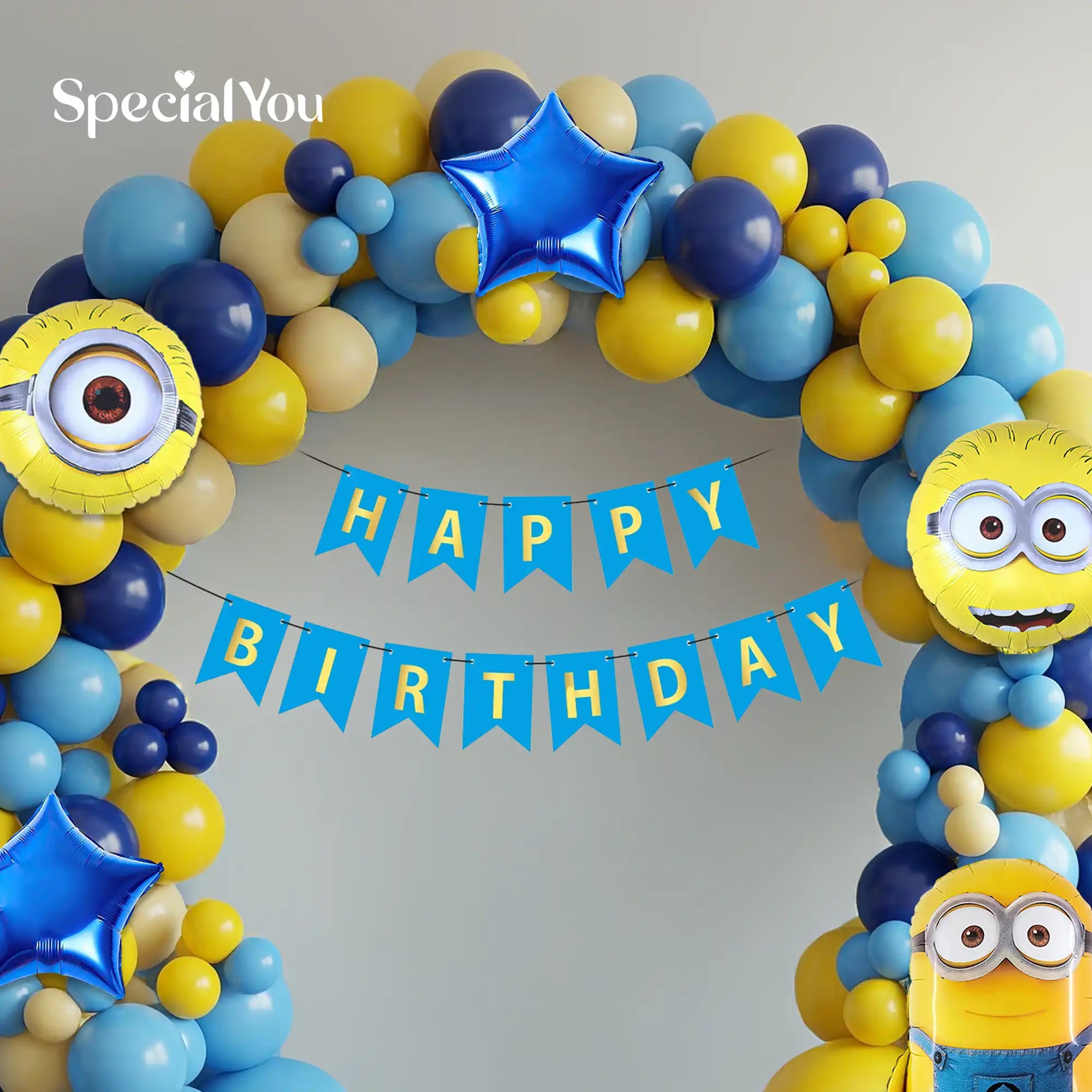 Minion Magic Balloon Arch Decor
