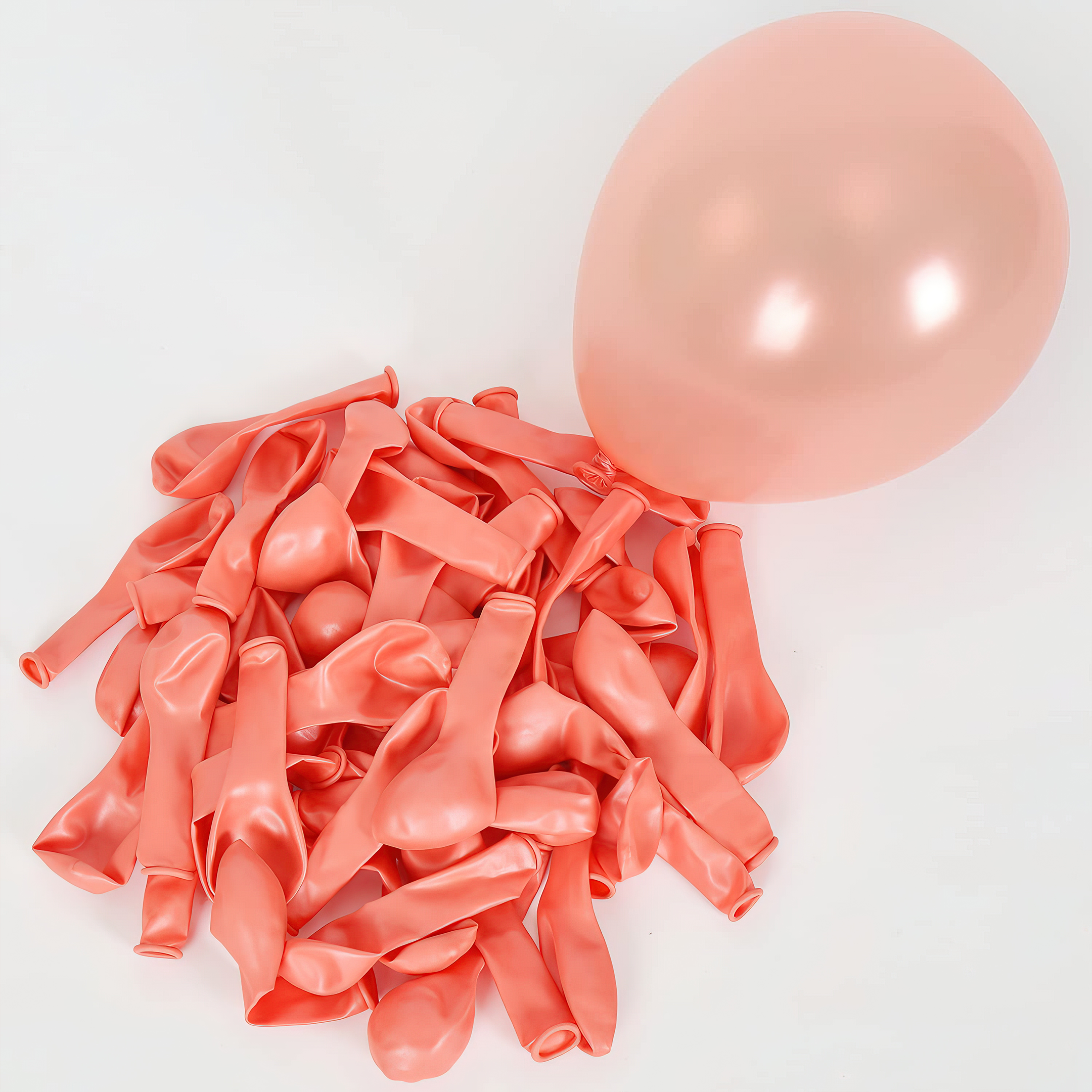 Birthday Rose Gold metallic balloons for decoration-100pcs