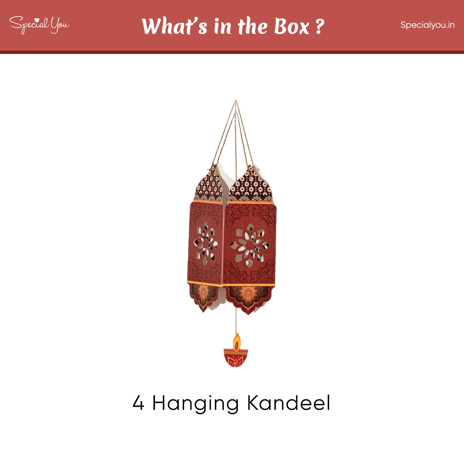 4 hanging kandeel