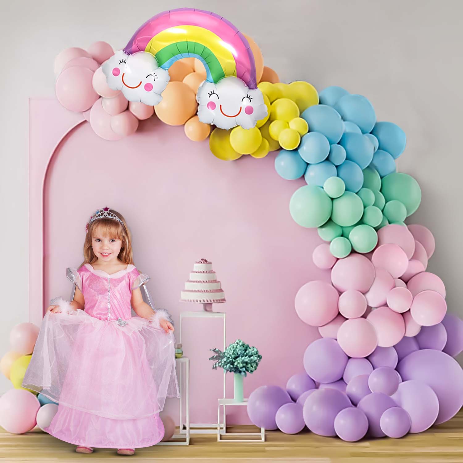 Pastel Birthday DIY Decoration Items