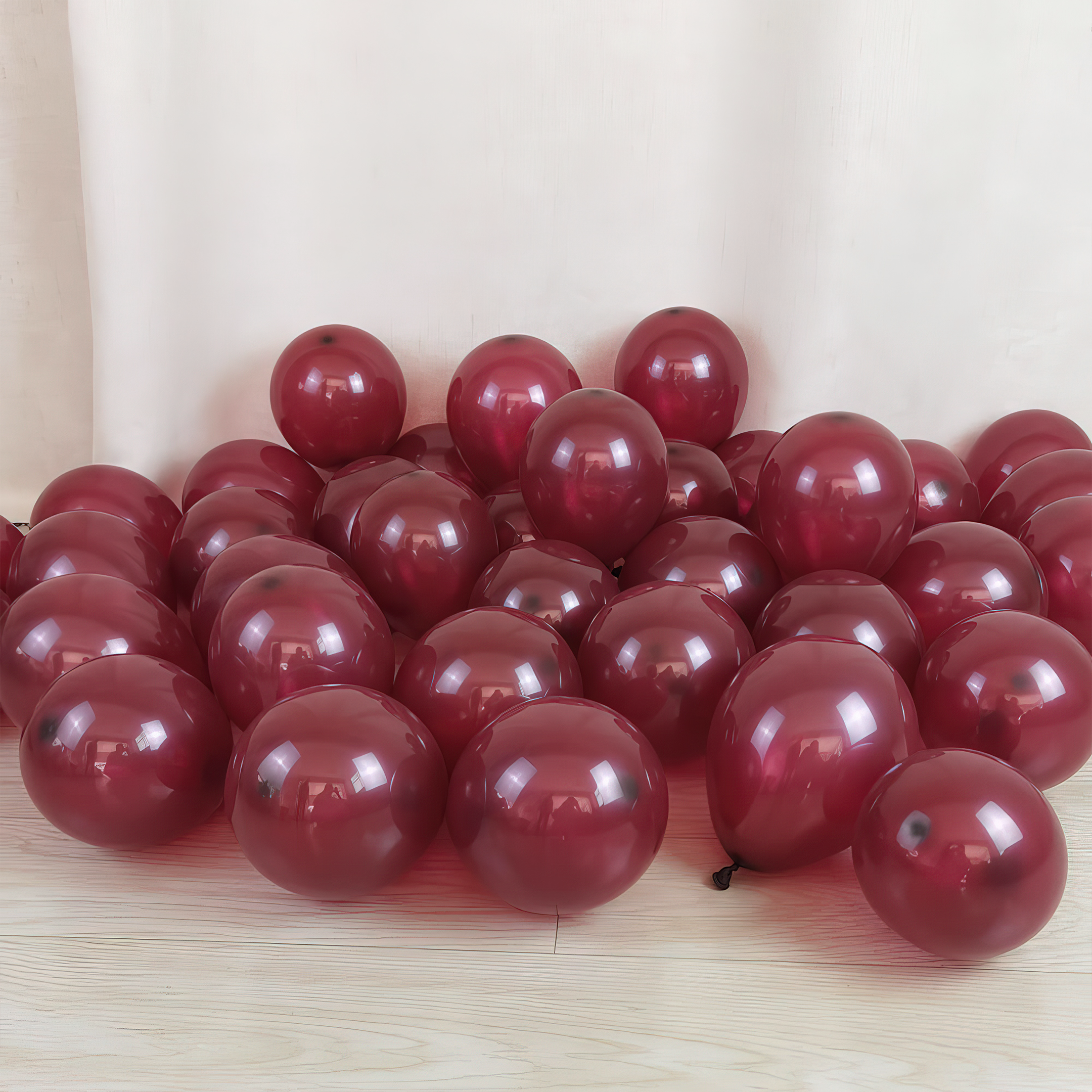 Burgundy Balloons for anniversary & valentine's day