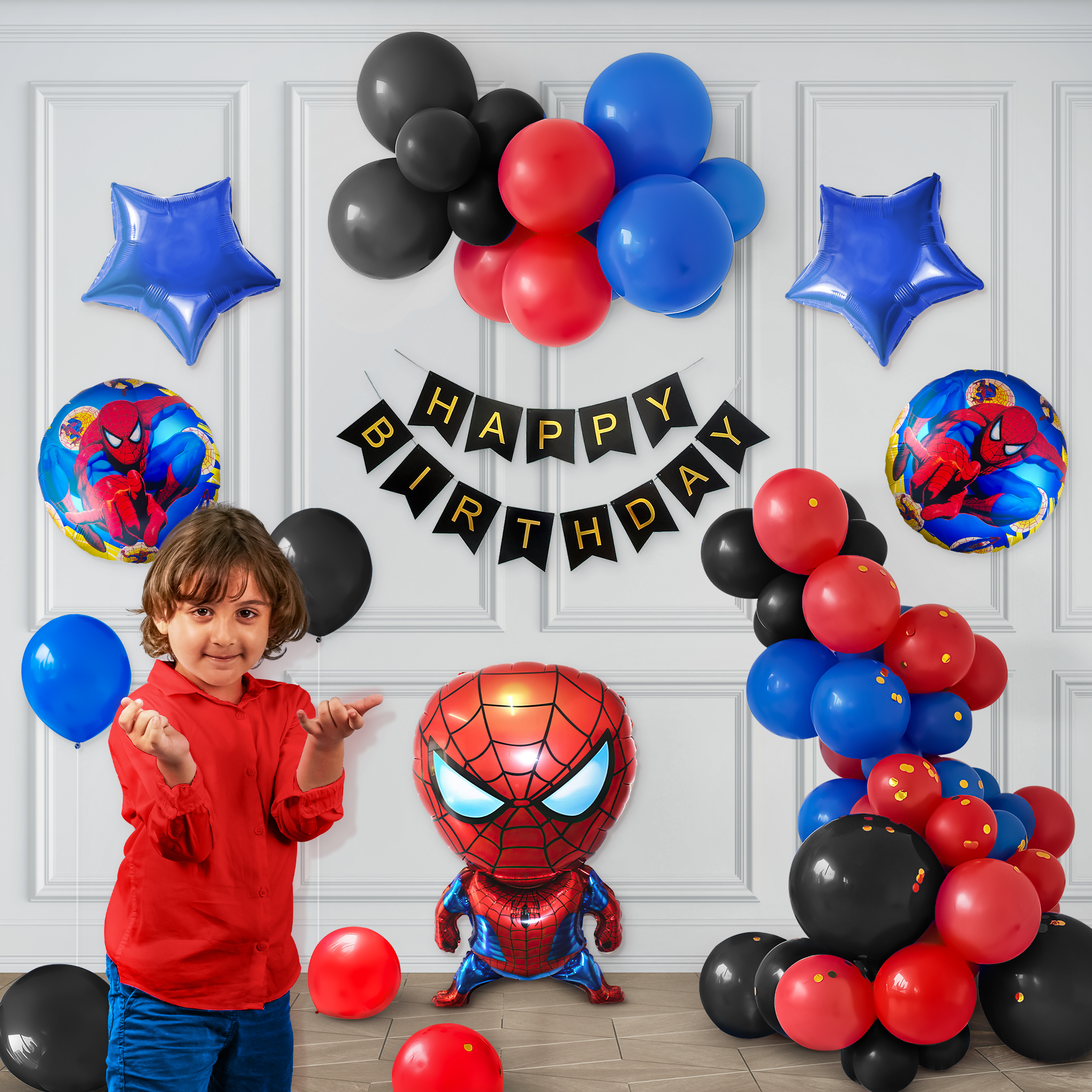 Decorate your kids B'day with his favorite Superhero