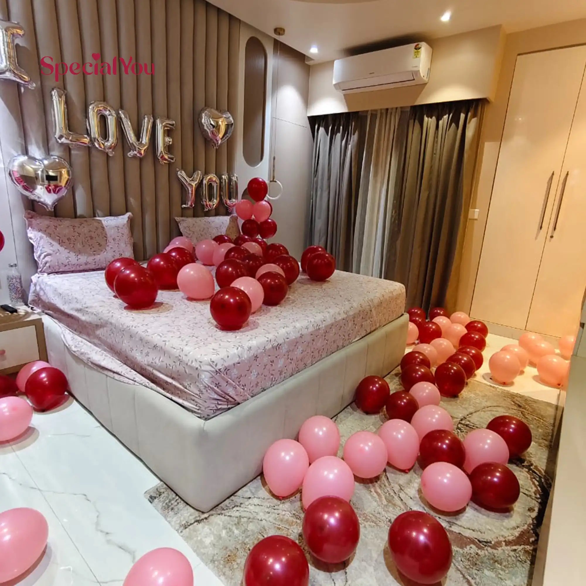 Romantic Bliss Balloon Decor