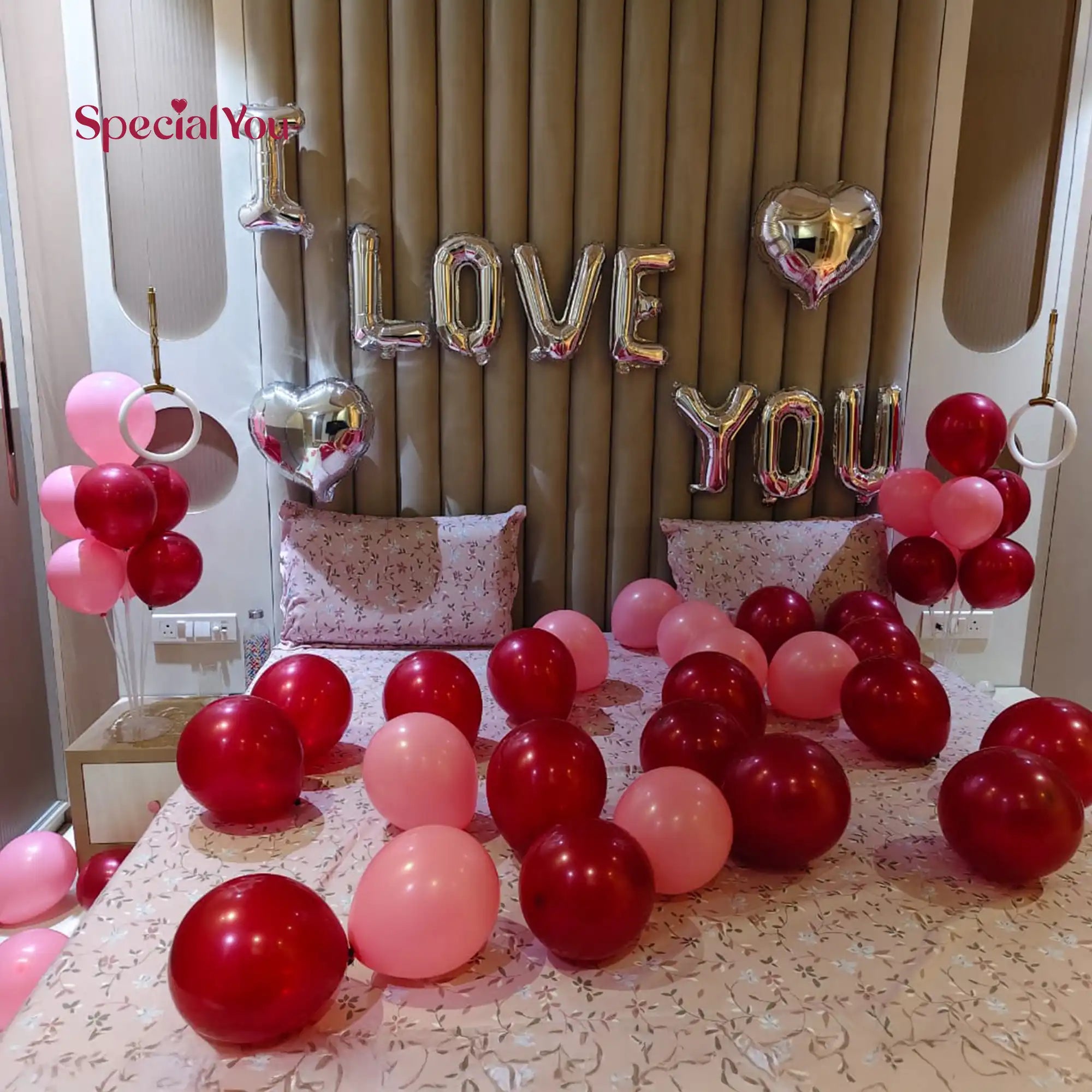 Romantic Bliss Balloon Decor