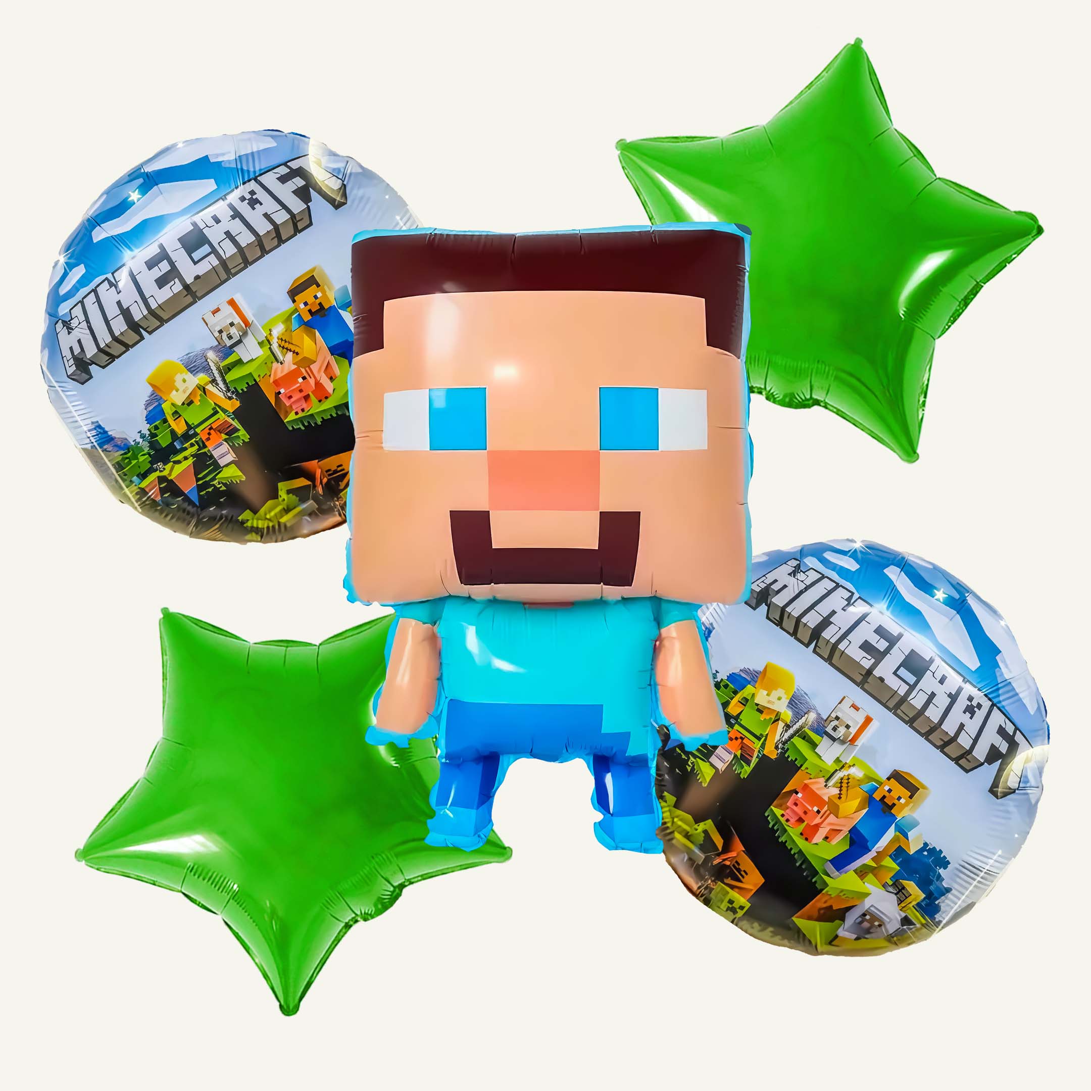 minecraft foil balloons