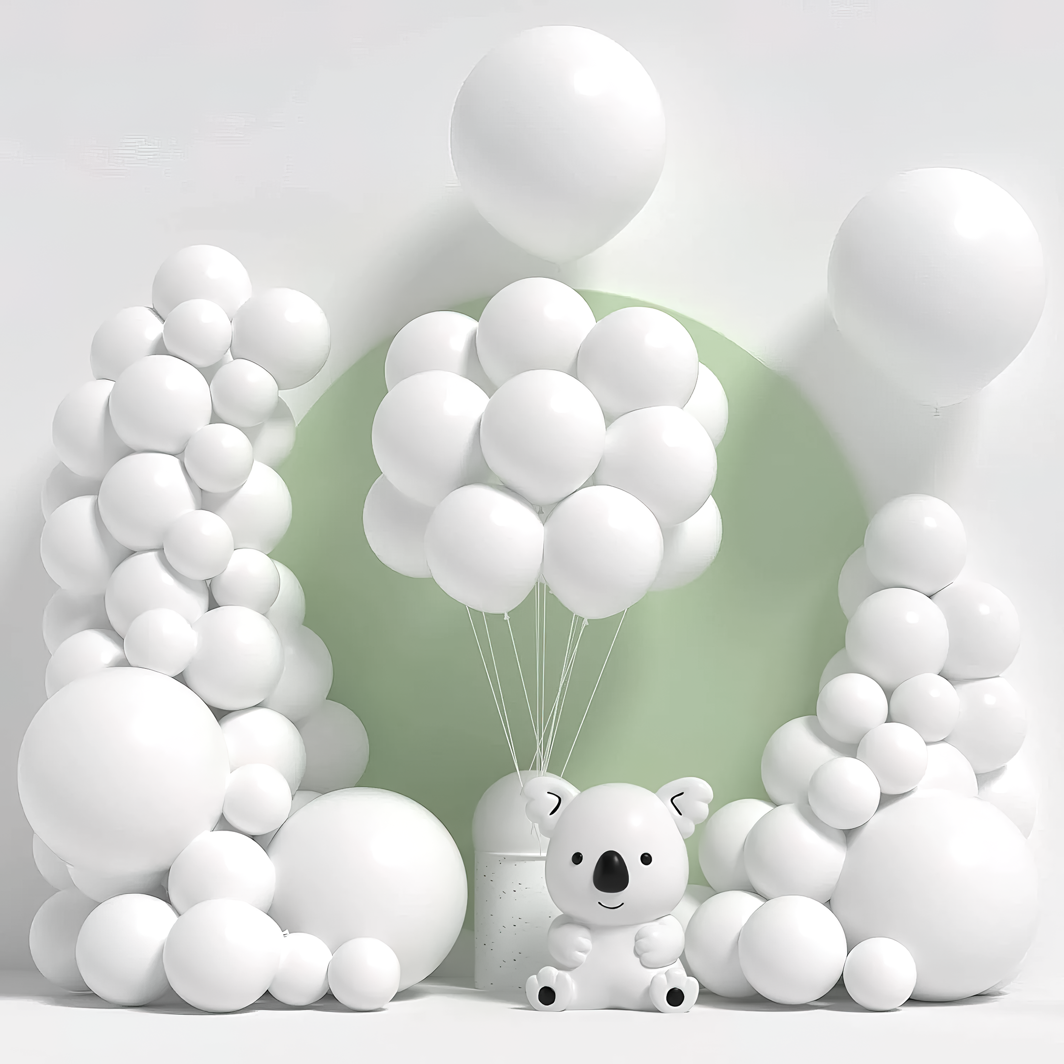 White Balloons for party decoration pack of 50 pcs
