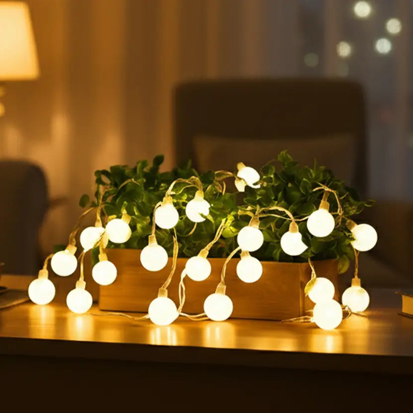 Milk Ball Lights for Decor