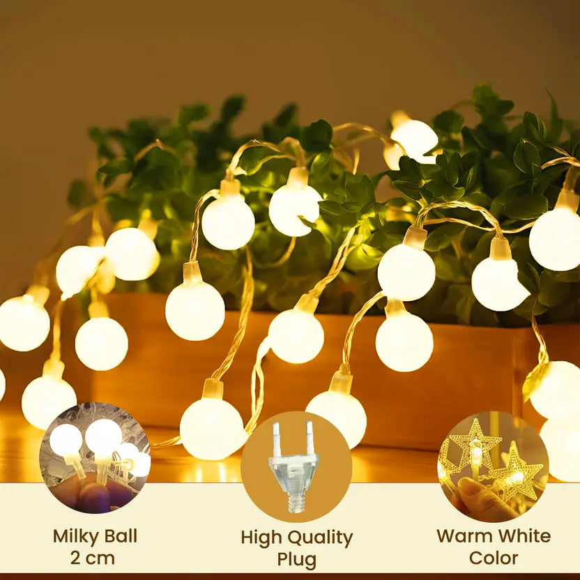 Milk Ball Lights for Decor