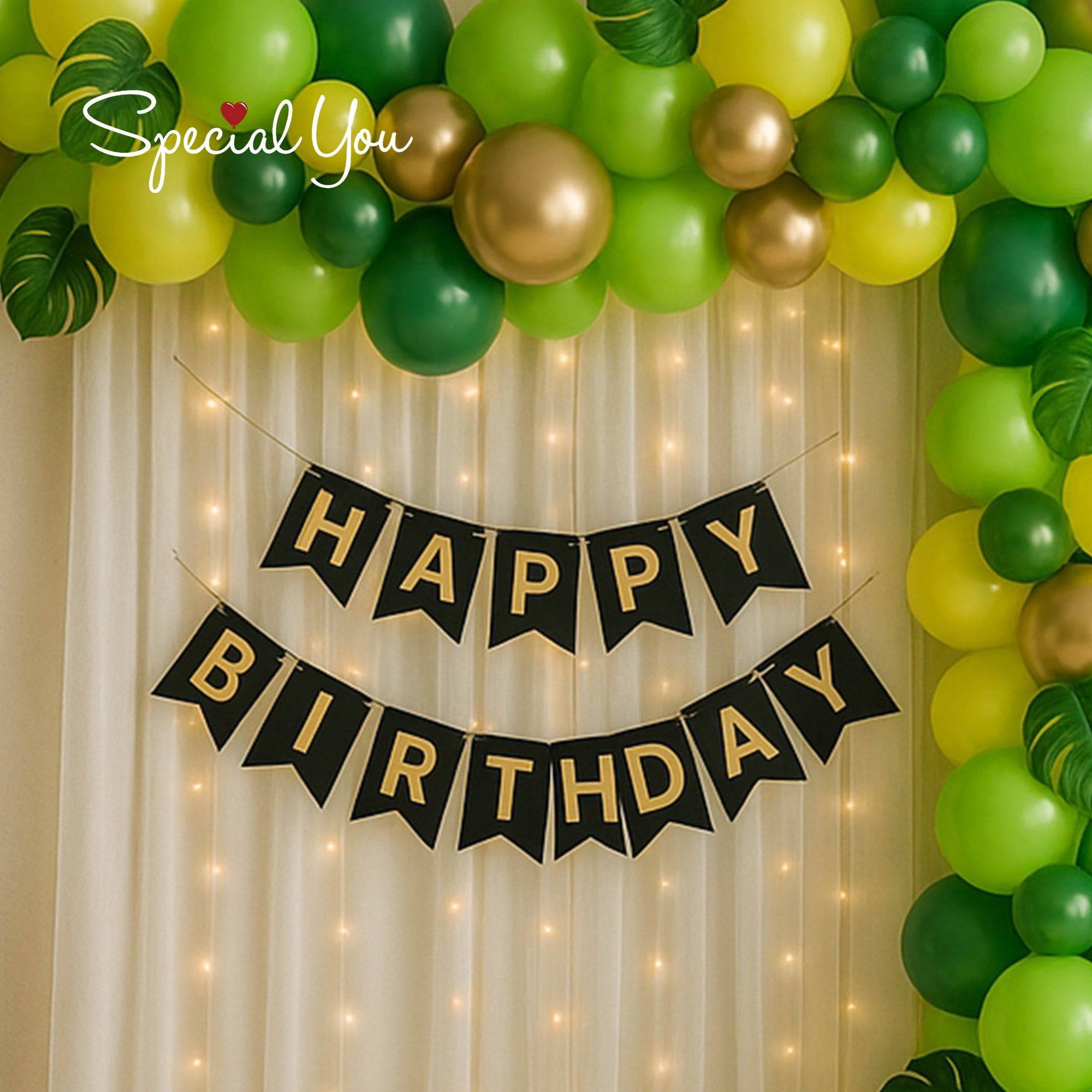 Jungle Safari Balloon Arch Decor