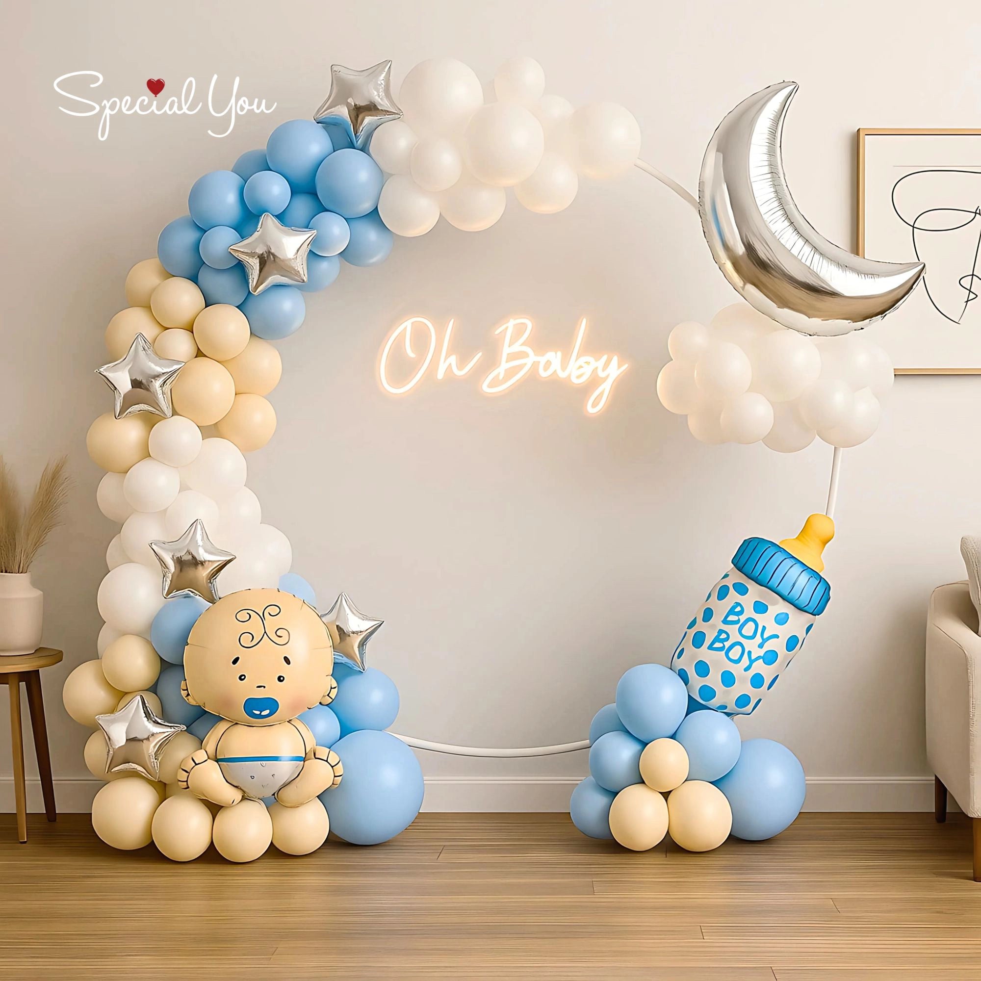 Moonlight Oh Baby Ring Decor