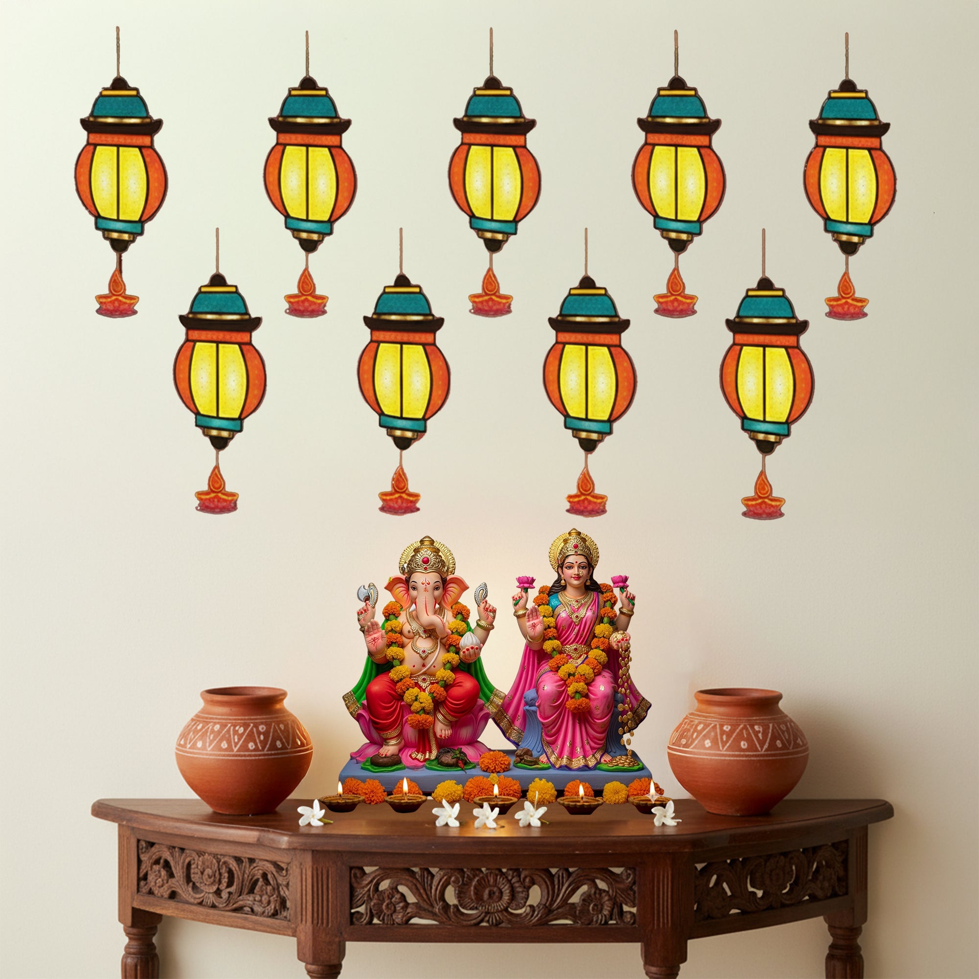 Decorate Your Diwali with Colorful Hangings