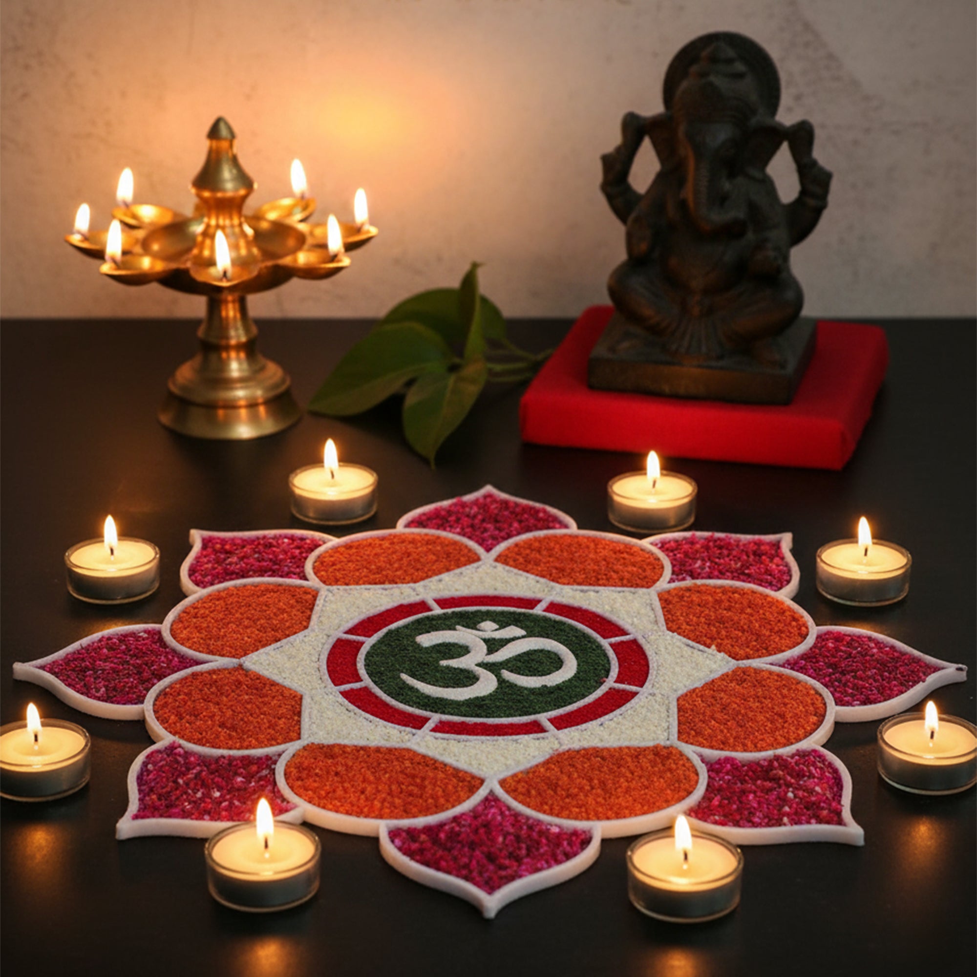 Om Rangoli Mat