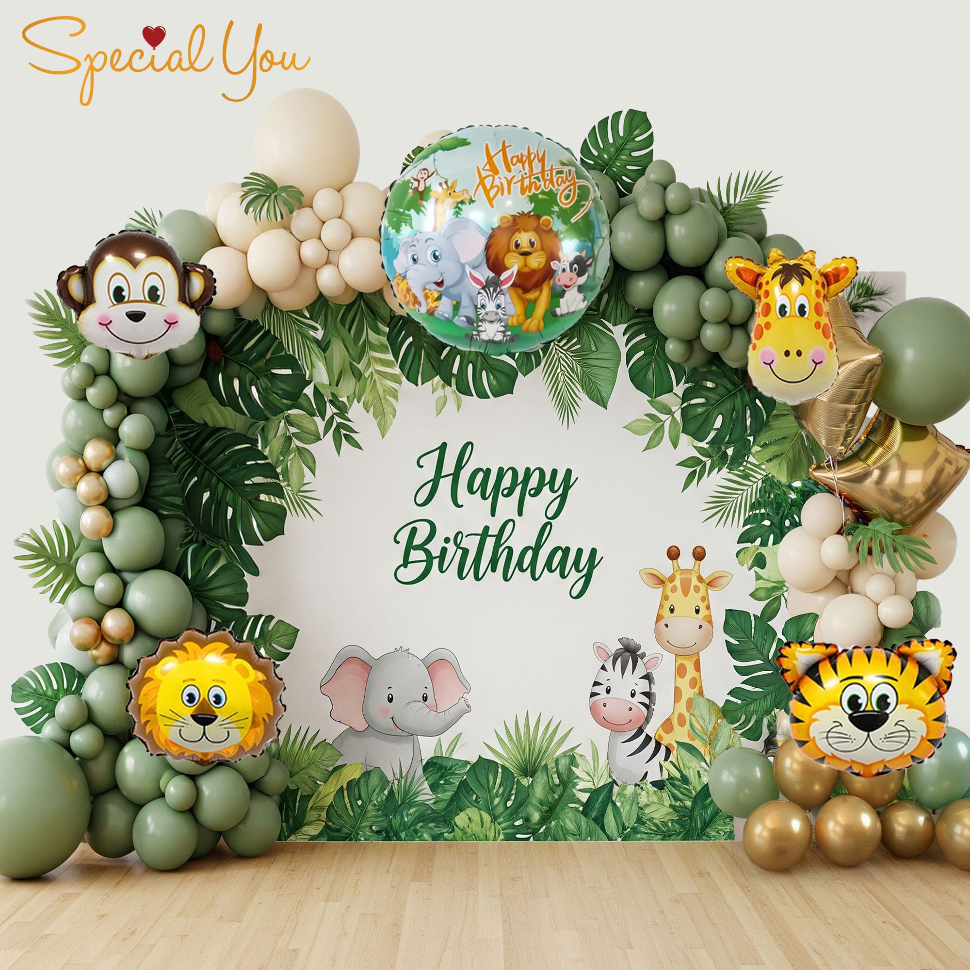 Safari Squad Celebration decor