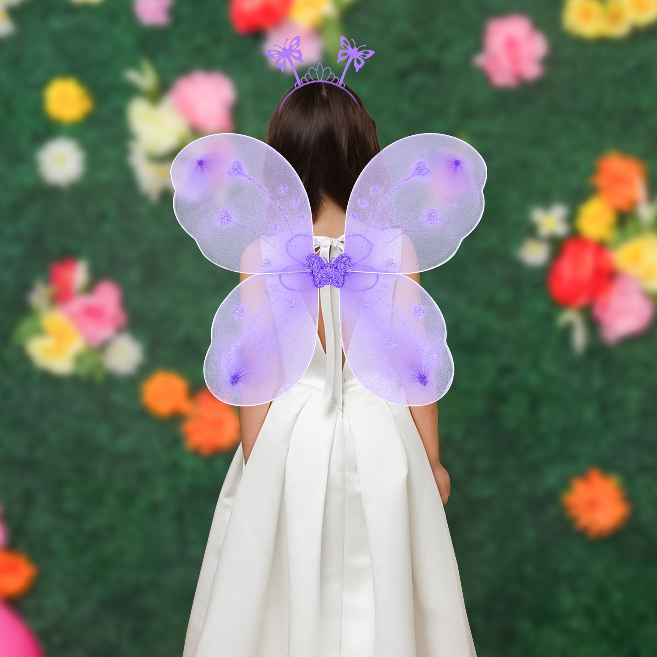 Purple Fairy Butterfly Wings