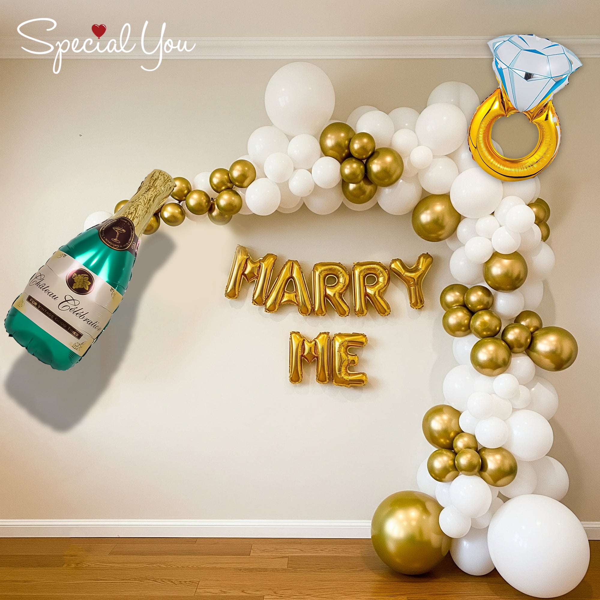 Elegant and Romantic Proposal Setup