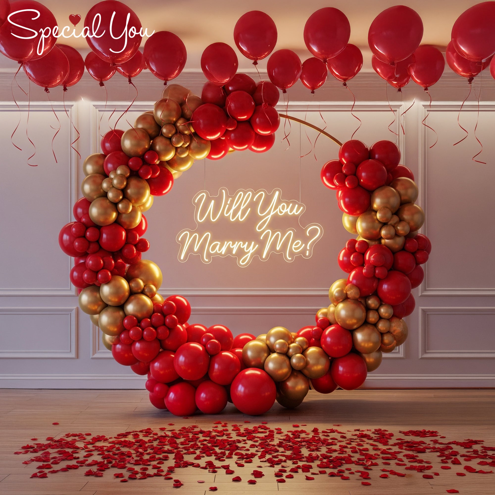 Grand Proposal ring Decor