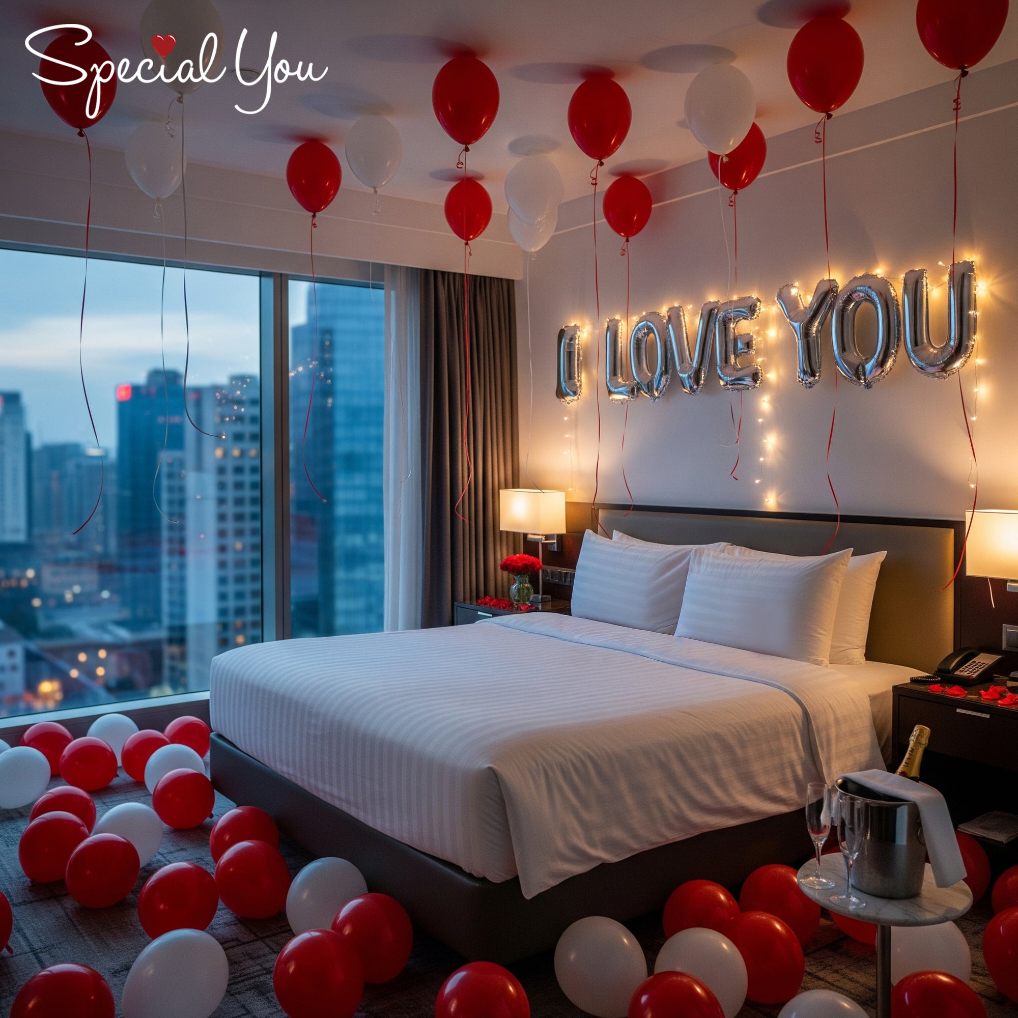Romantic Getaway Surprise Decor