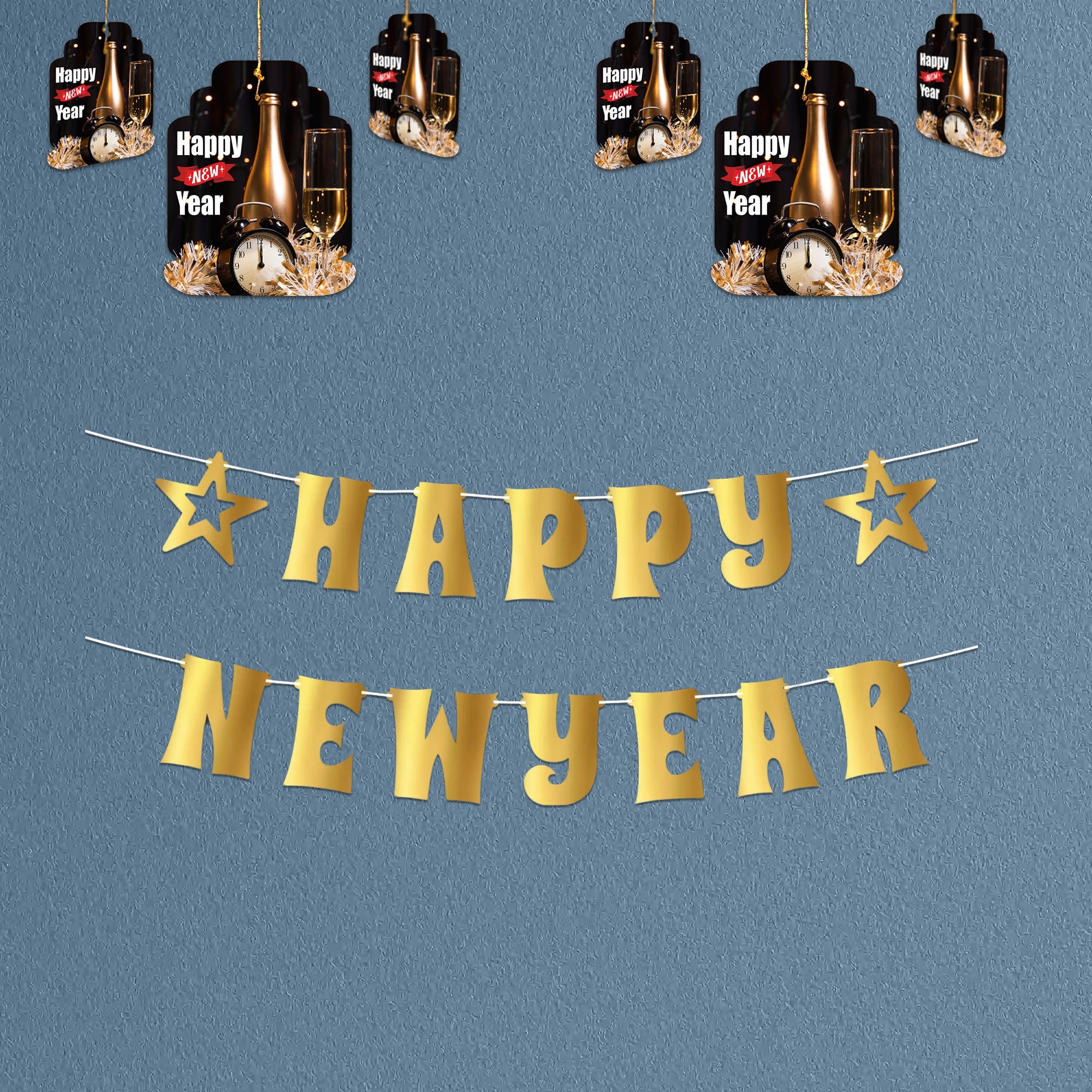 Happy New Year Wall Hanging and Banner