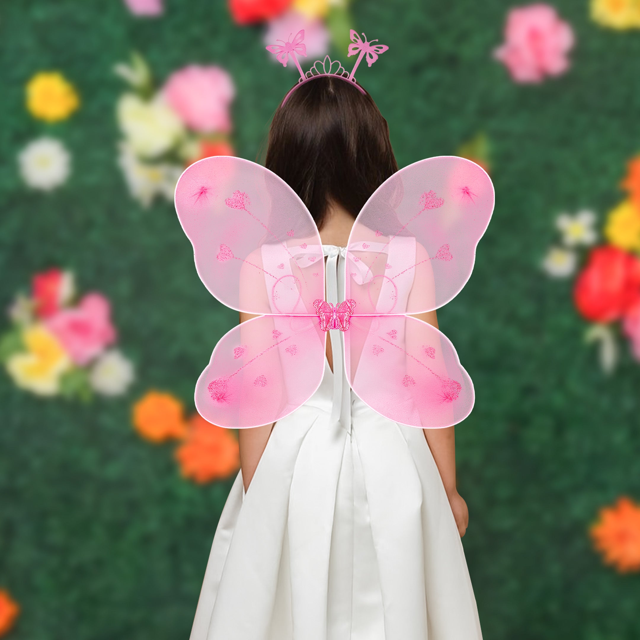 Pink Fairy Butterfly Wings