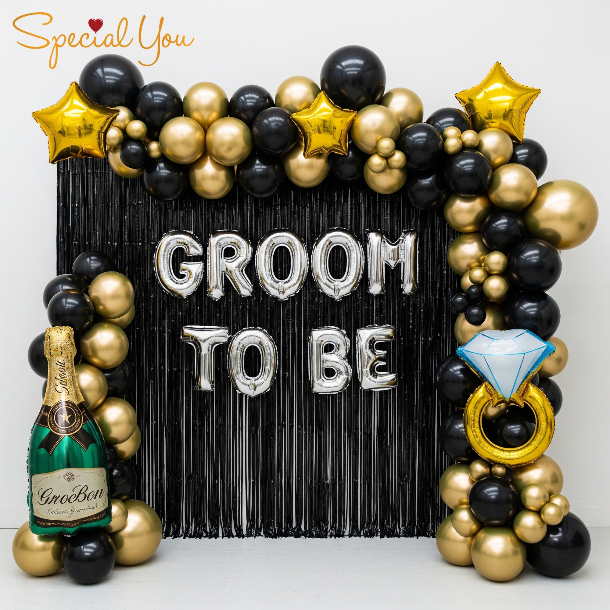 The Groom's Grand Bash Decor
