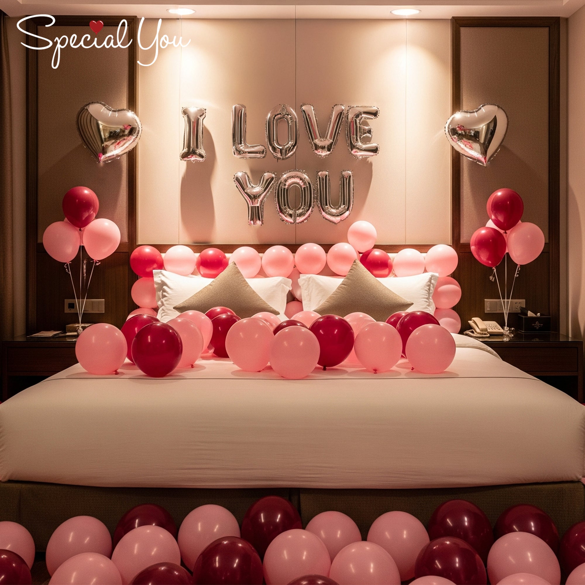 Romantic Bliss Balloon Decor