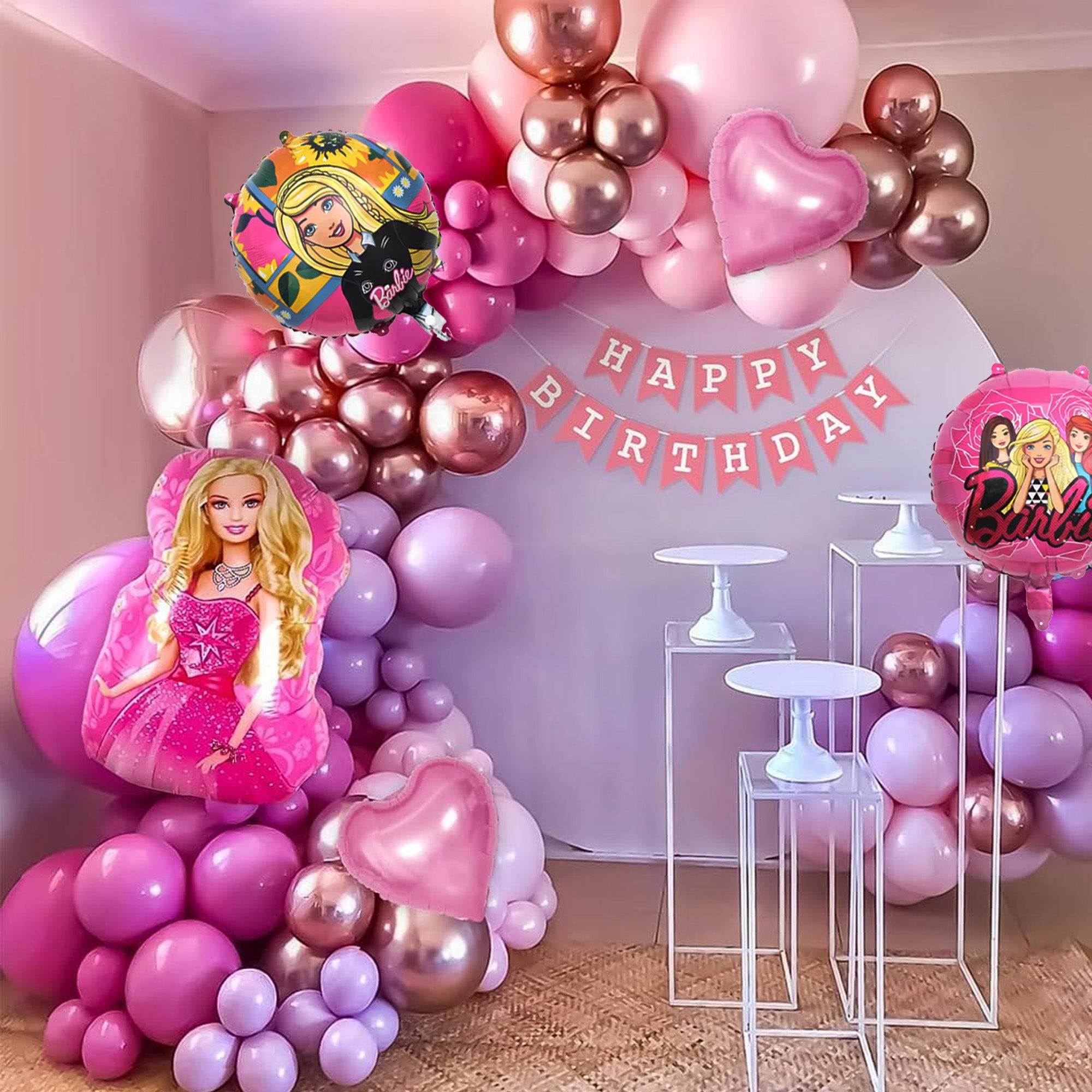 Barbiecore DIY Birthday Decoration Kit