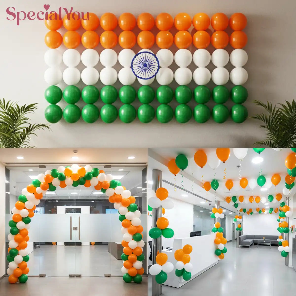 Indian Pride Balloon Wall Decor