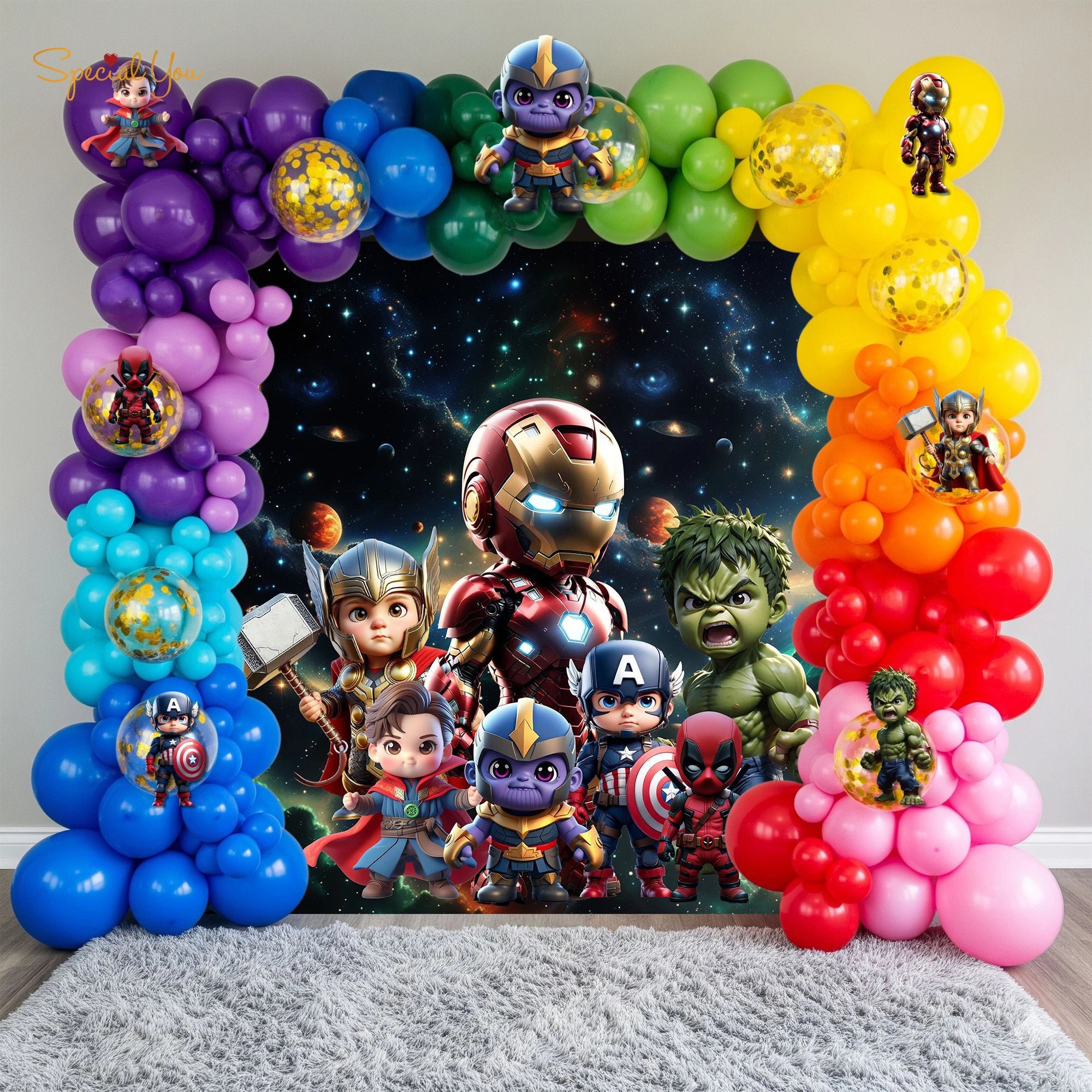 Superhero Galaxy Decor