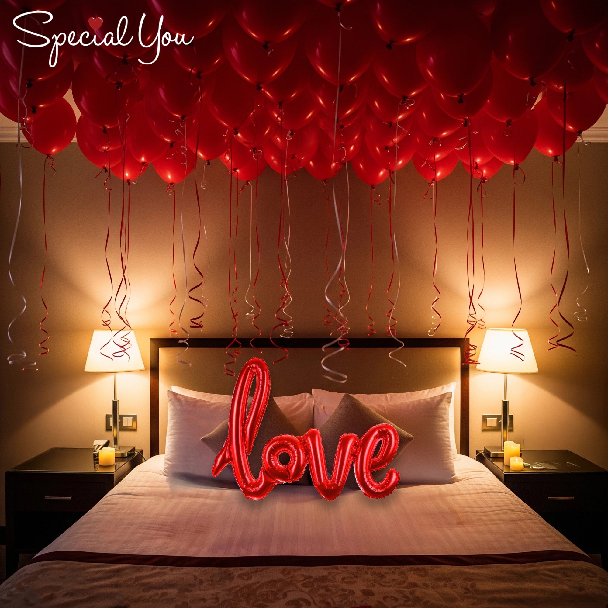 Love Balloon Room Decor