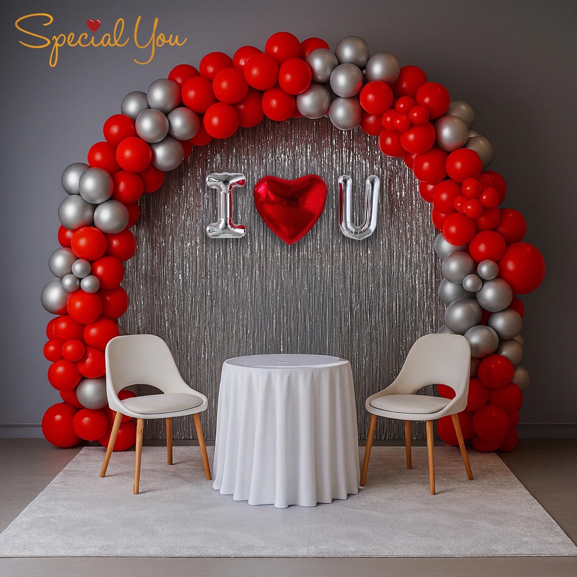 Balloon Arch of Love Decor