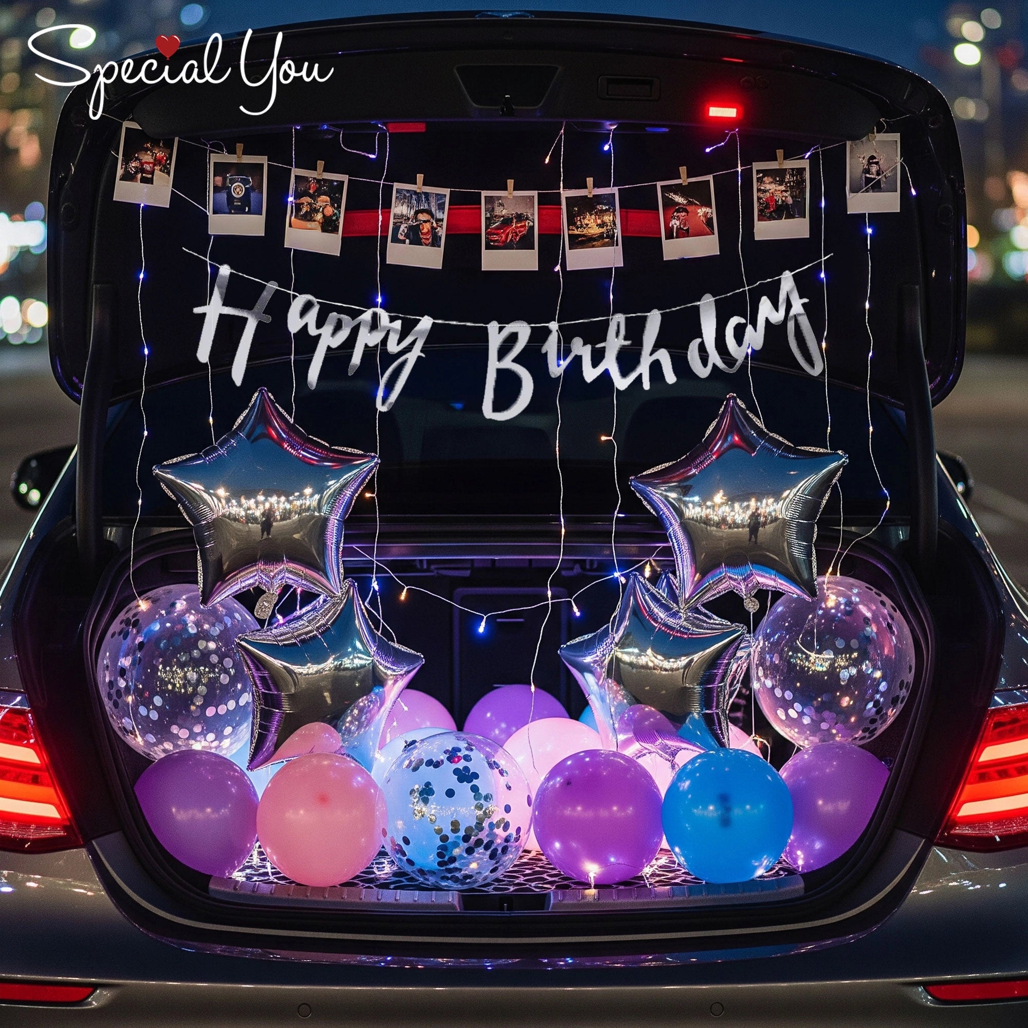 Car Boot Birthday Decor